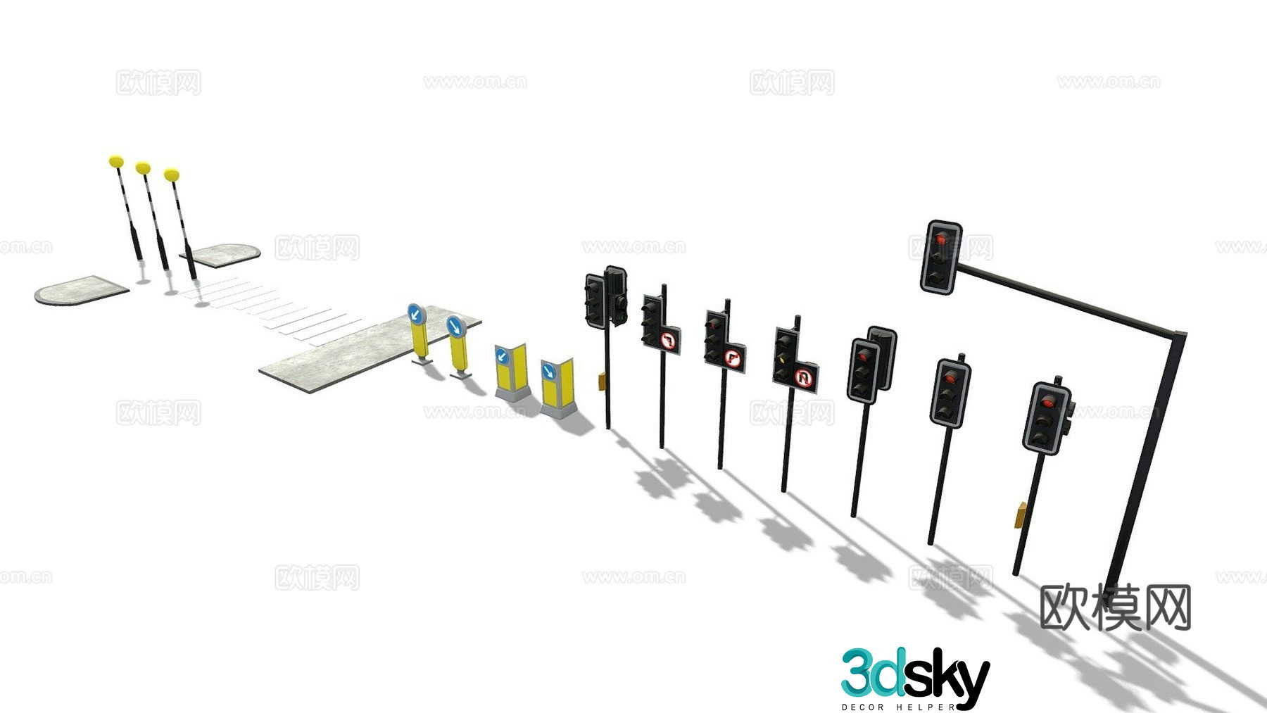 traffic light traffic light 3d model