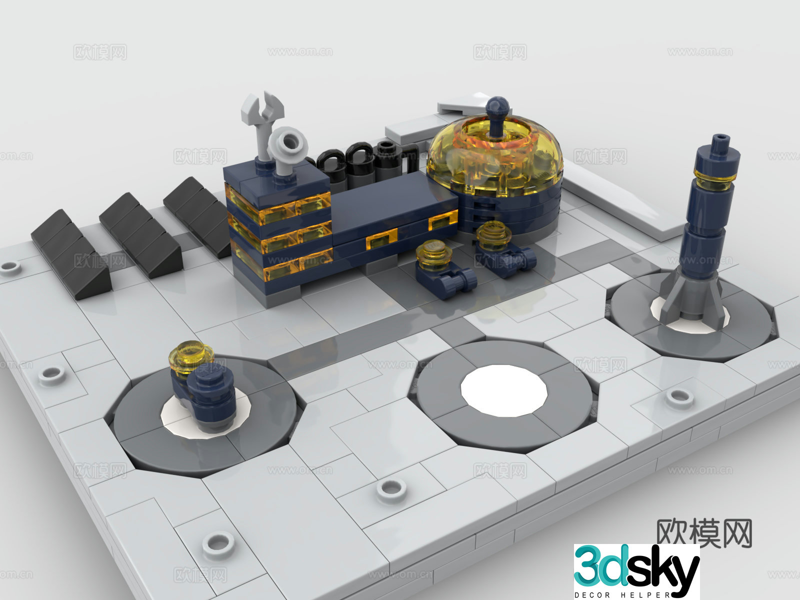 Lego toys building block toys 3d model