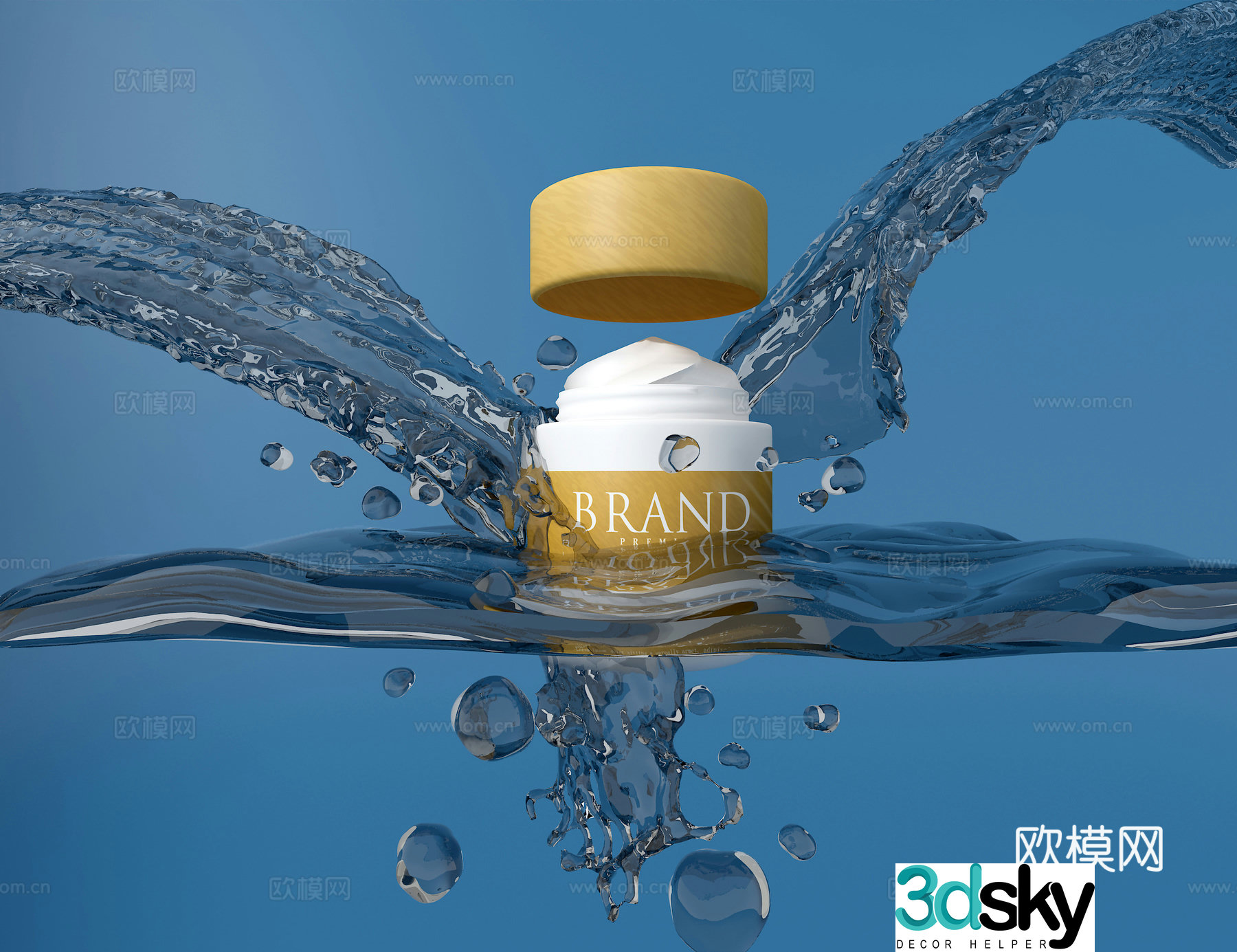 Cosmetics 3d model