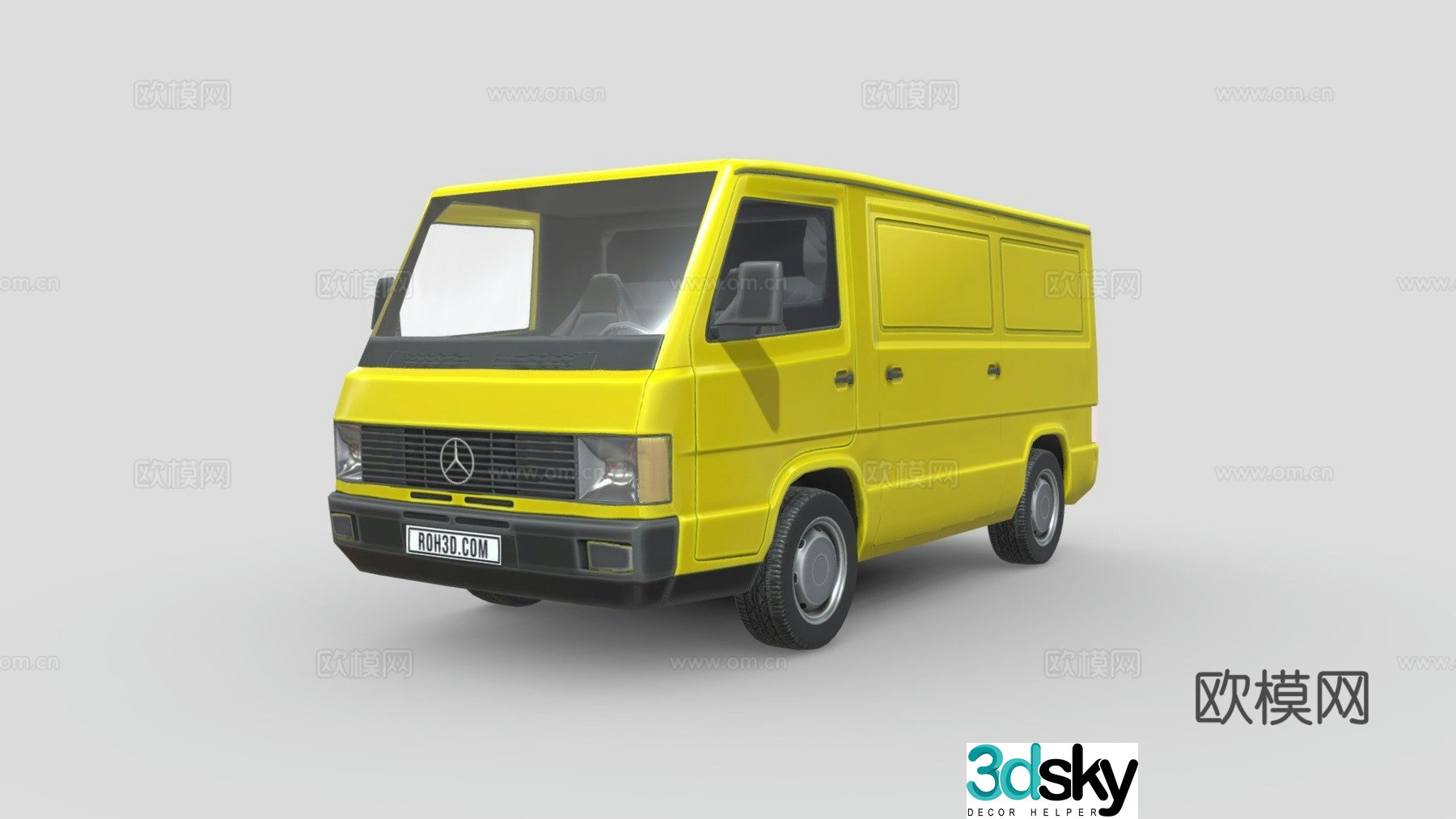 Mercedes cab 3d model