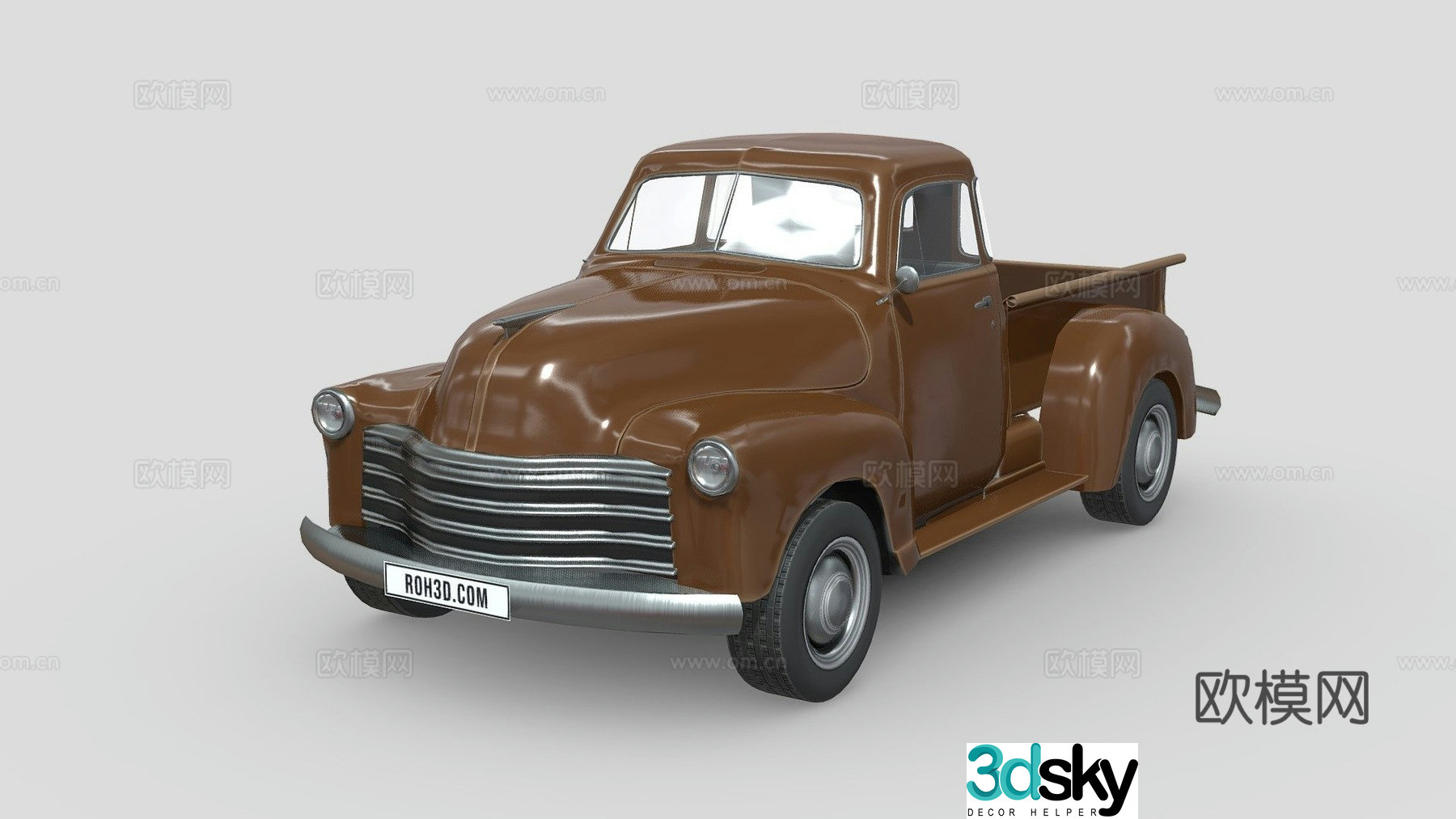Chevrolet pickup truck 3d model
