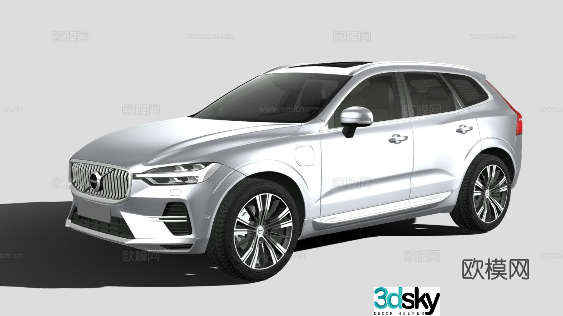 Volvo car 3d model