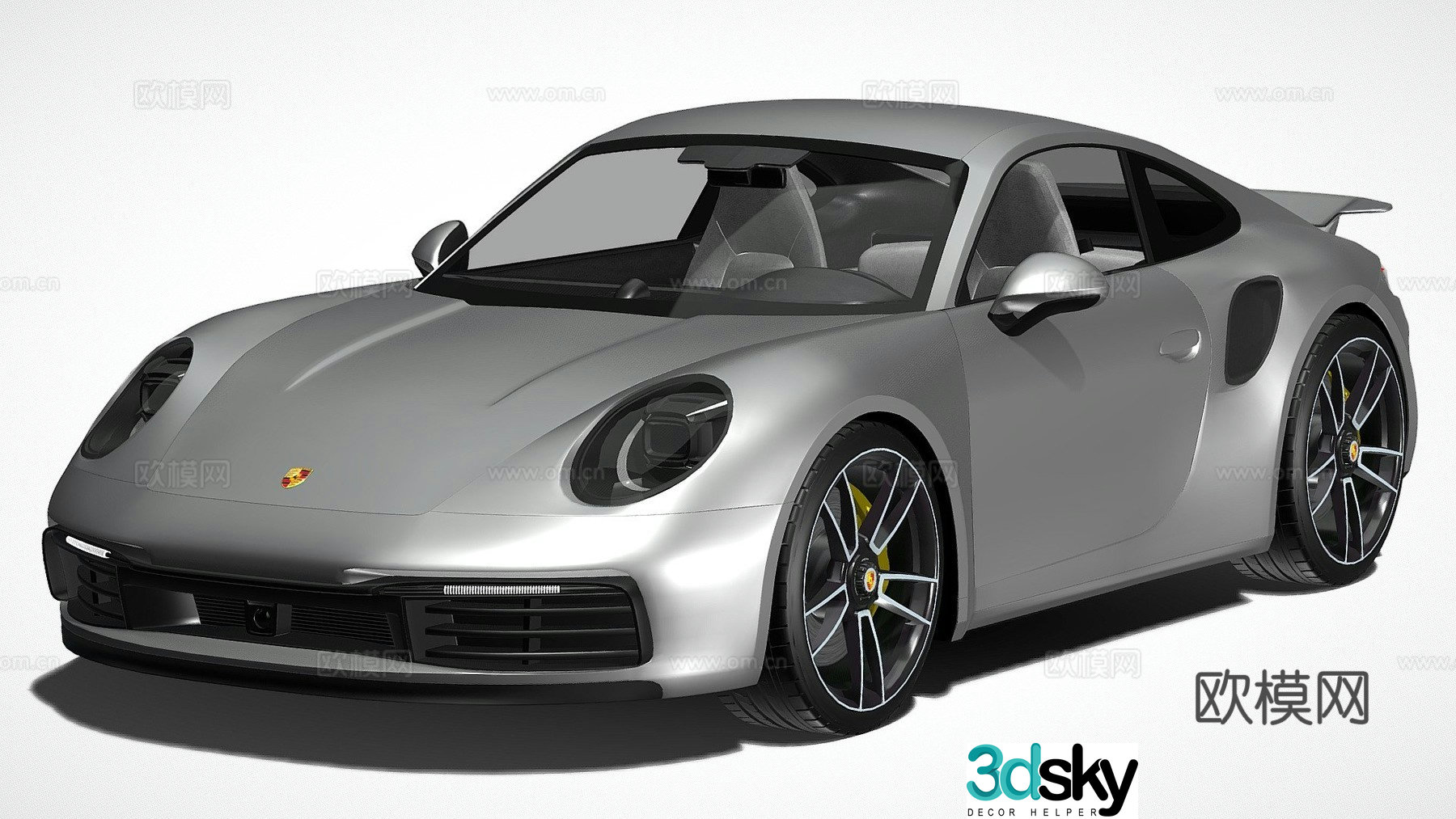 Porsche car 3d model