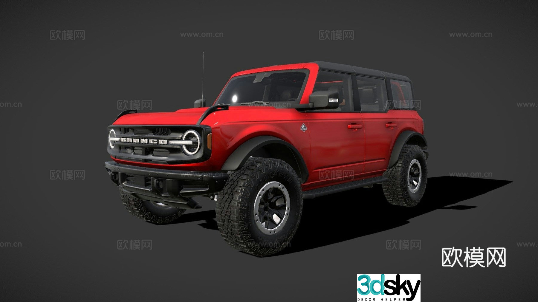 Ford car 3d model