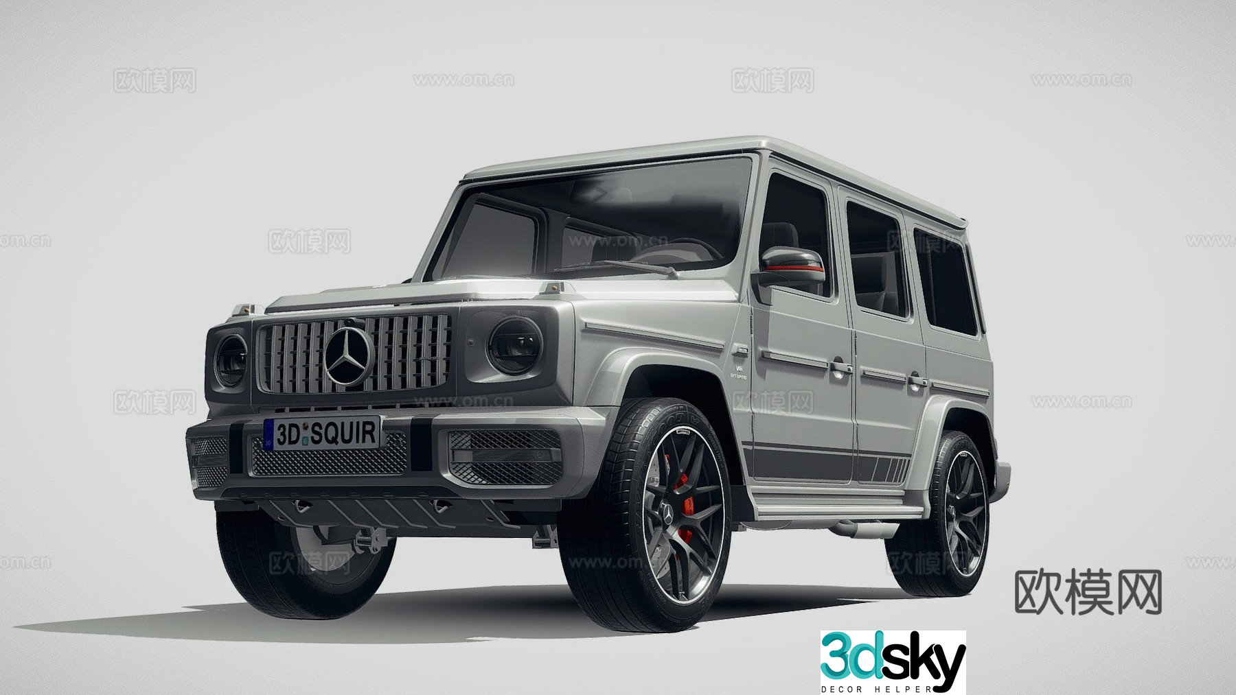 Mercedes Benz Jeep 3d model