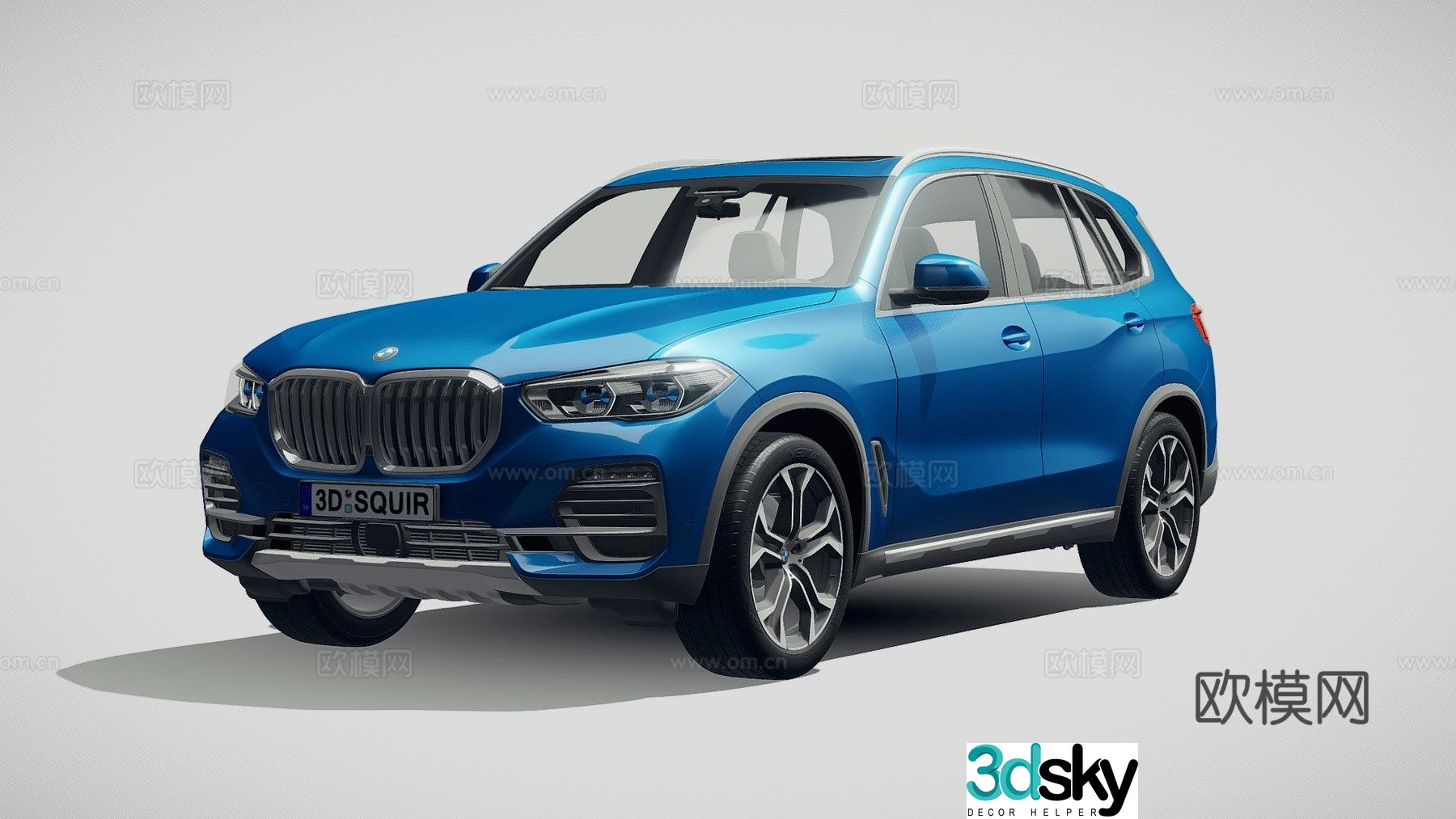 BMW X5 car 3d model