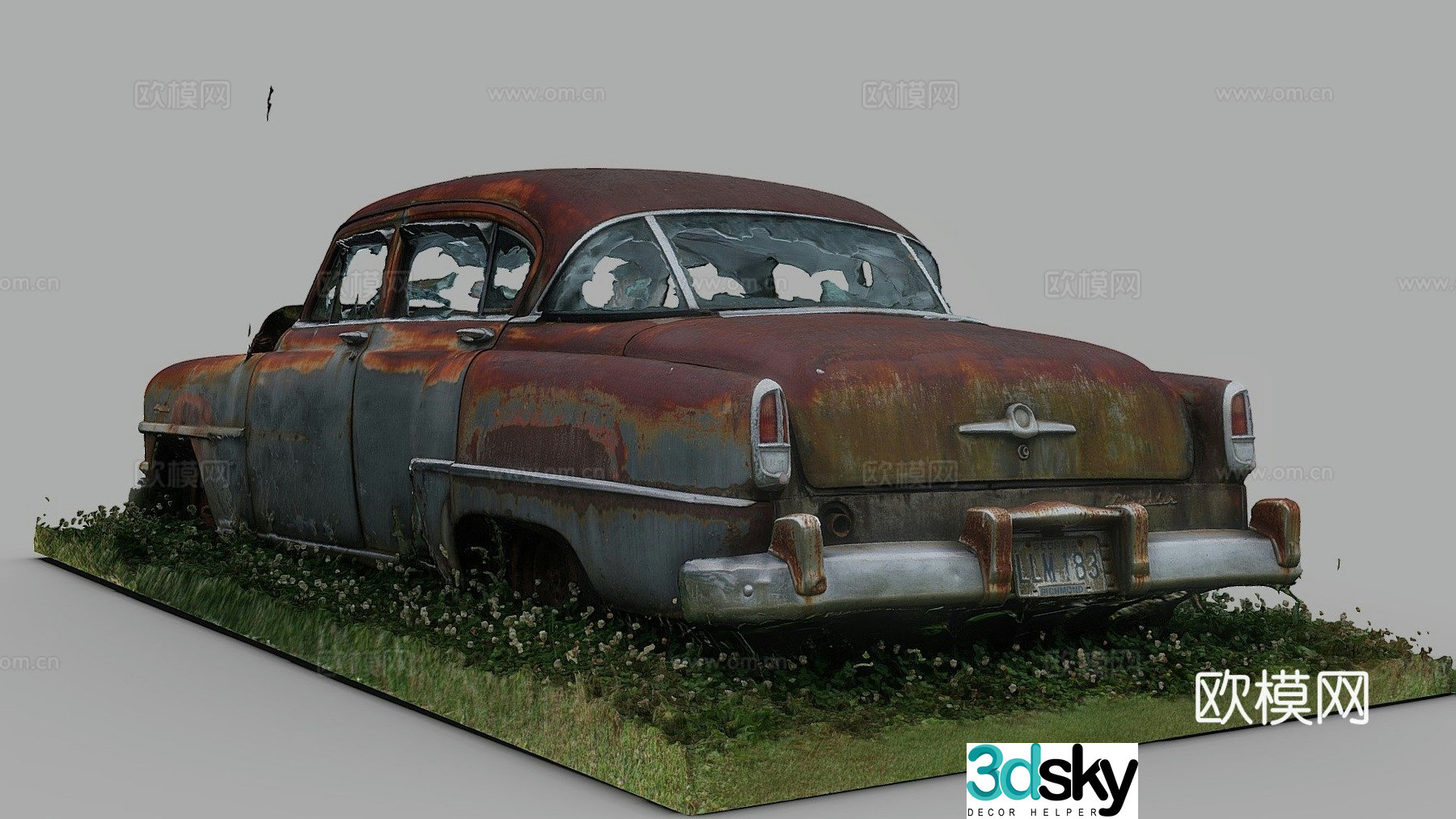 car sedan 3d model