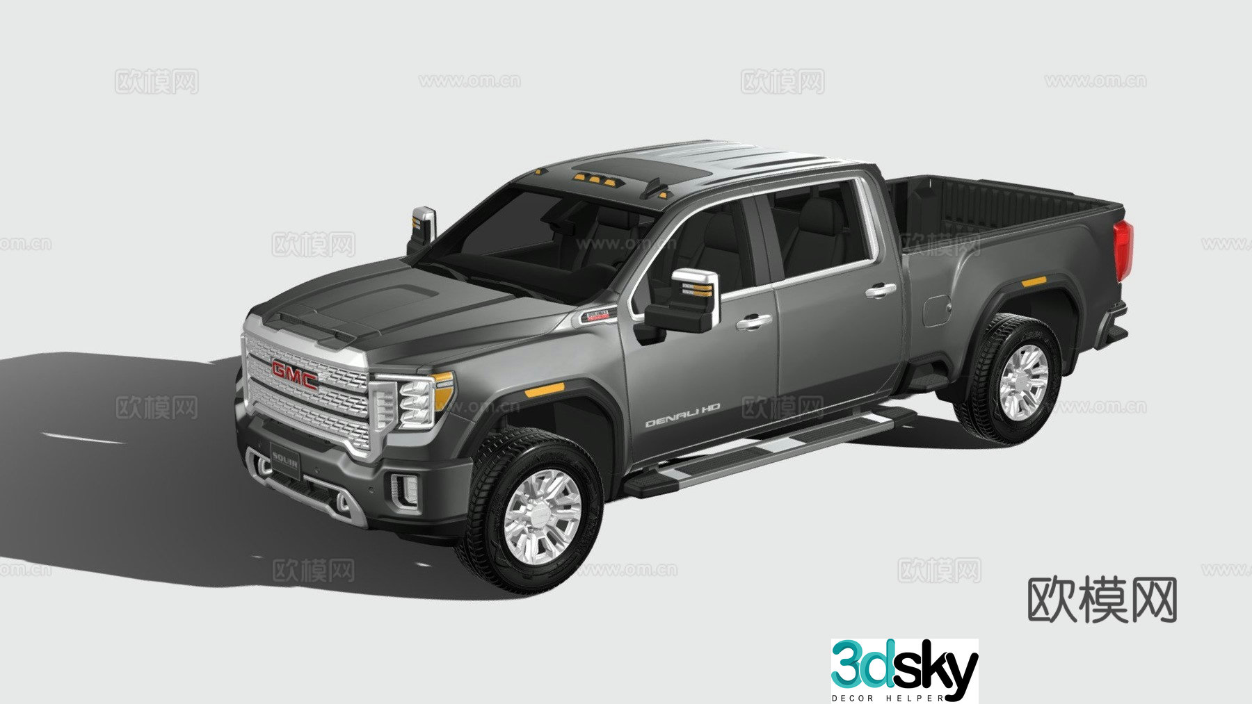 car pickup truck 3d model