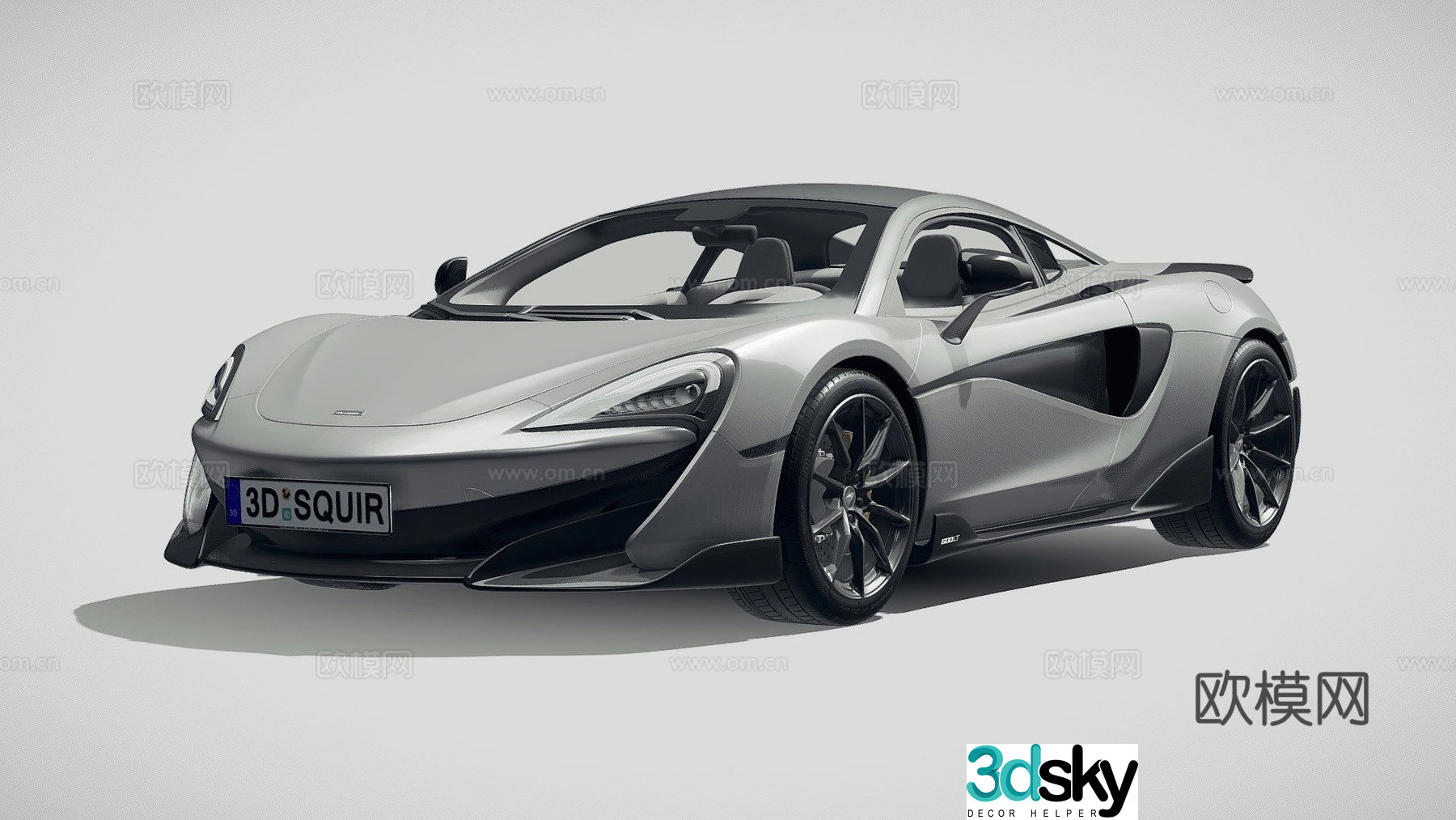 McLaren car 3d model