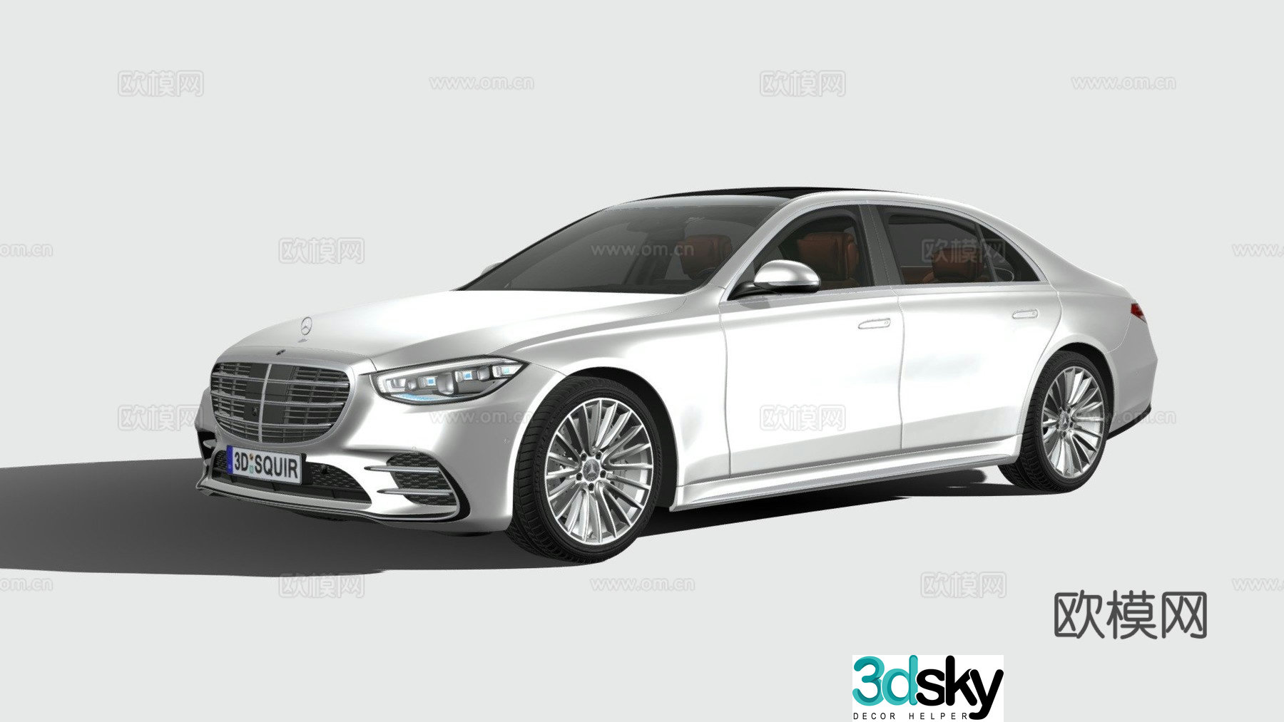 Mercedes Benz car 3d model