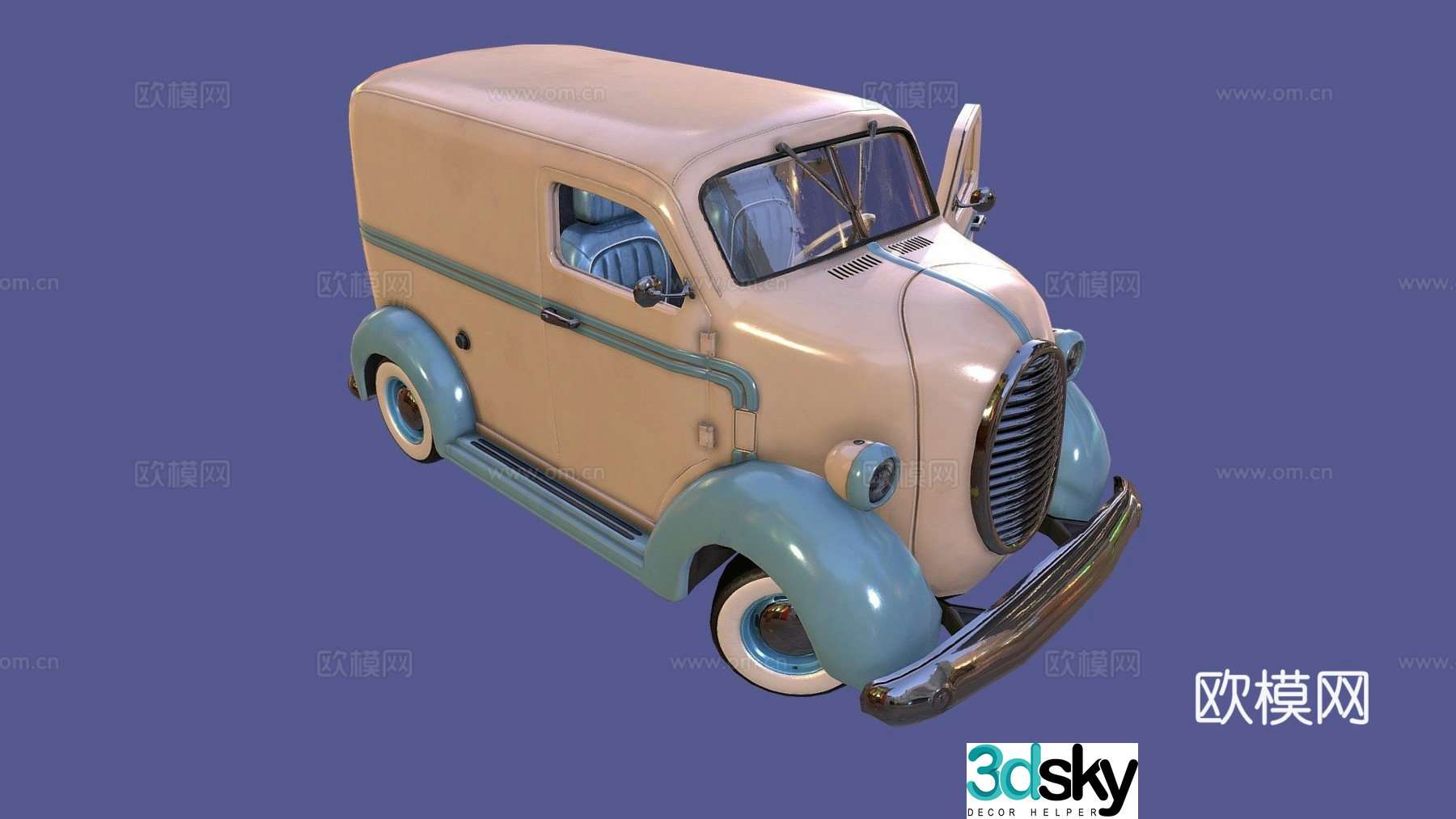 car mini car 3d model