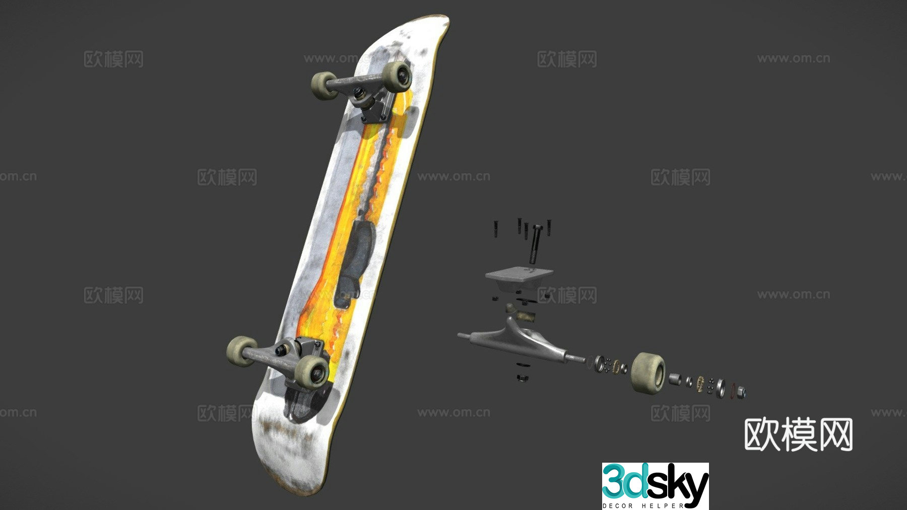 scooter 3d model