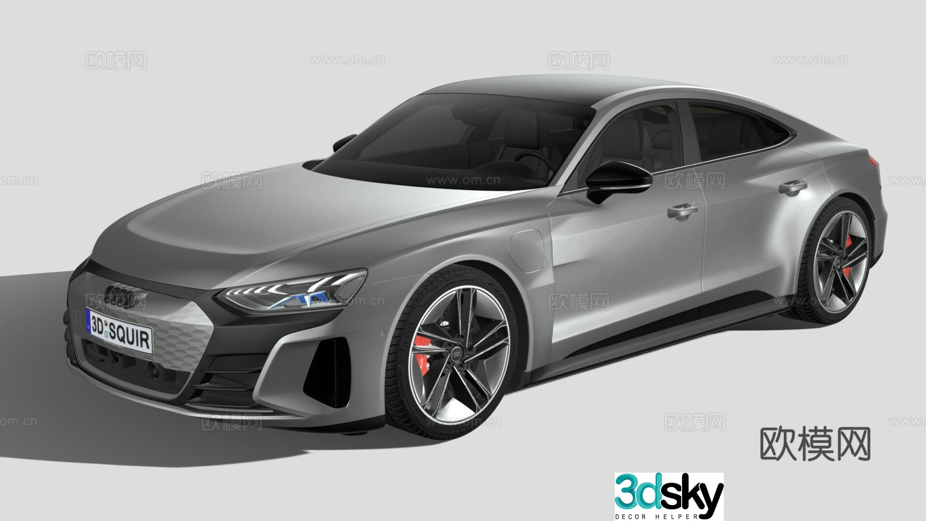 audi car sedan 3d model