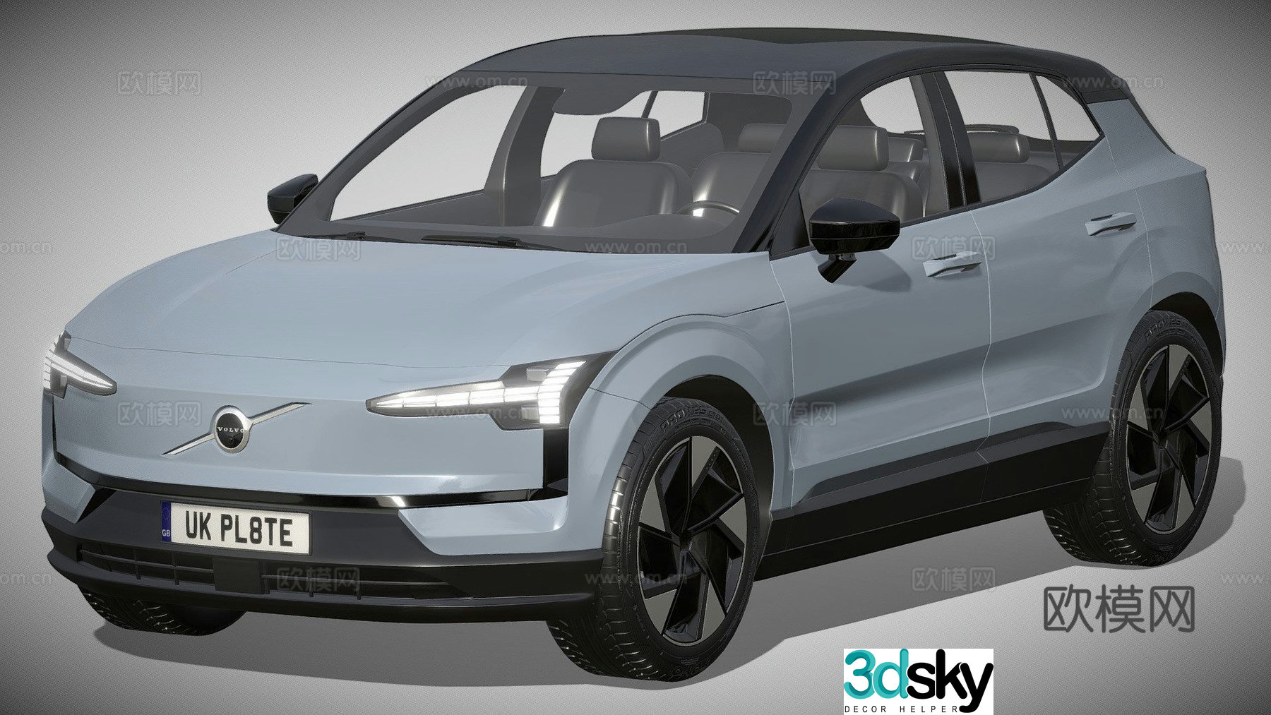 Volvo car 3d model