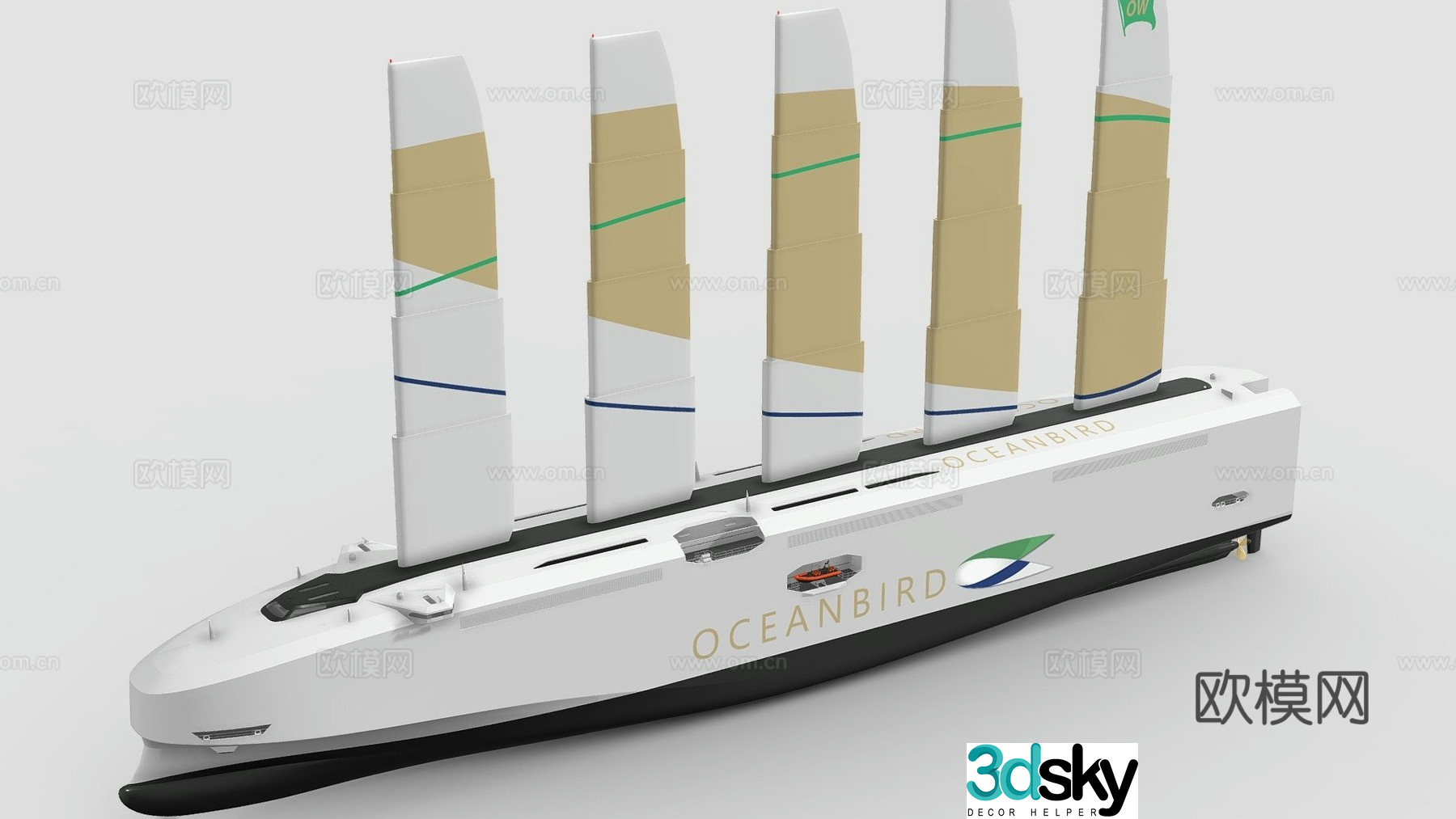 ship ship transport ship 3d model