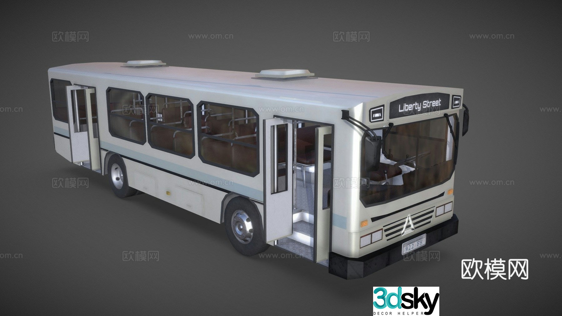bus 3d model