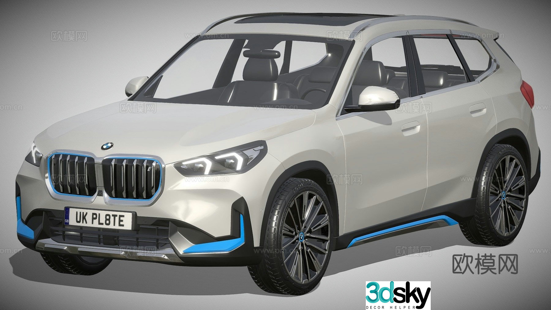BMW business car 3d model
