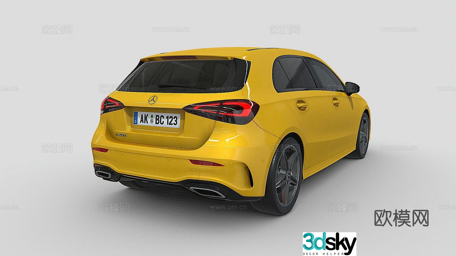 Mercedes Benz car 3d model