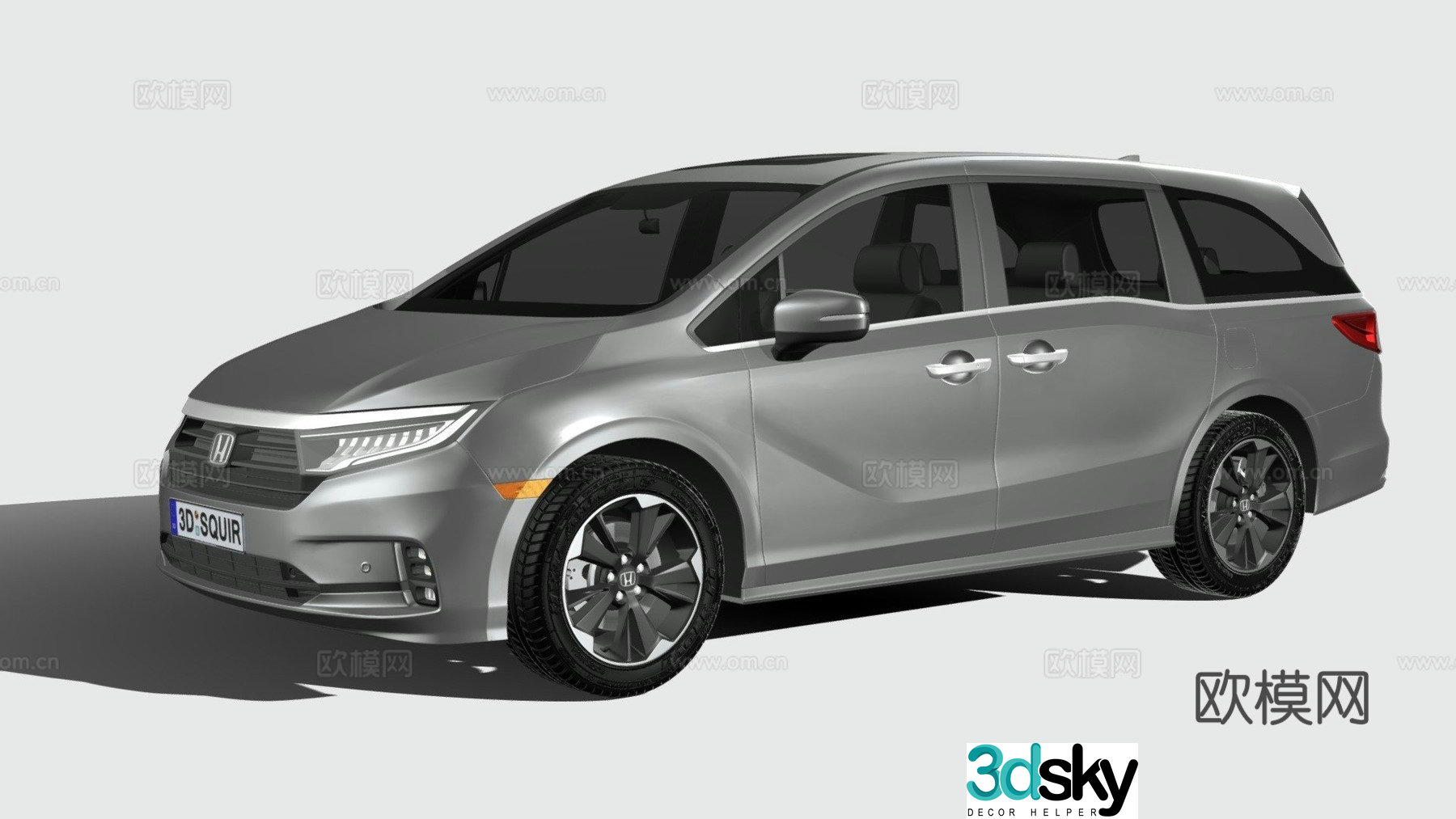 Honda commercial vehicle 3d model