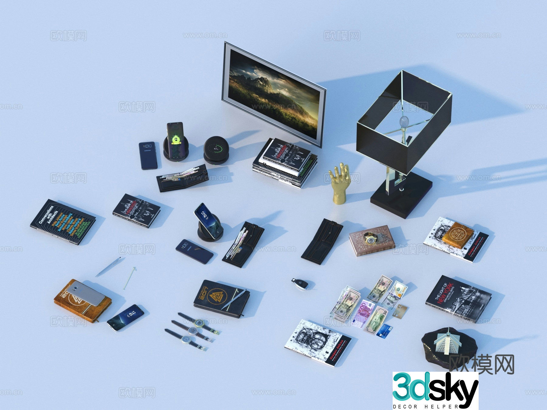 Daily necessities Crafts ornaments Artwork 3D model