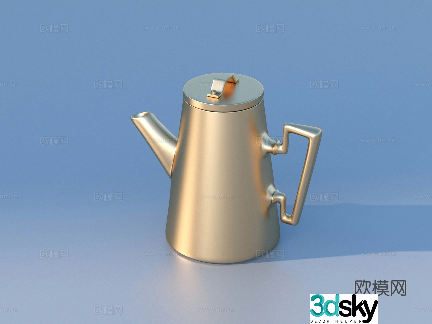 Kettle Simple Kettle 3D Model