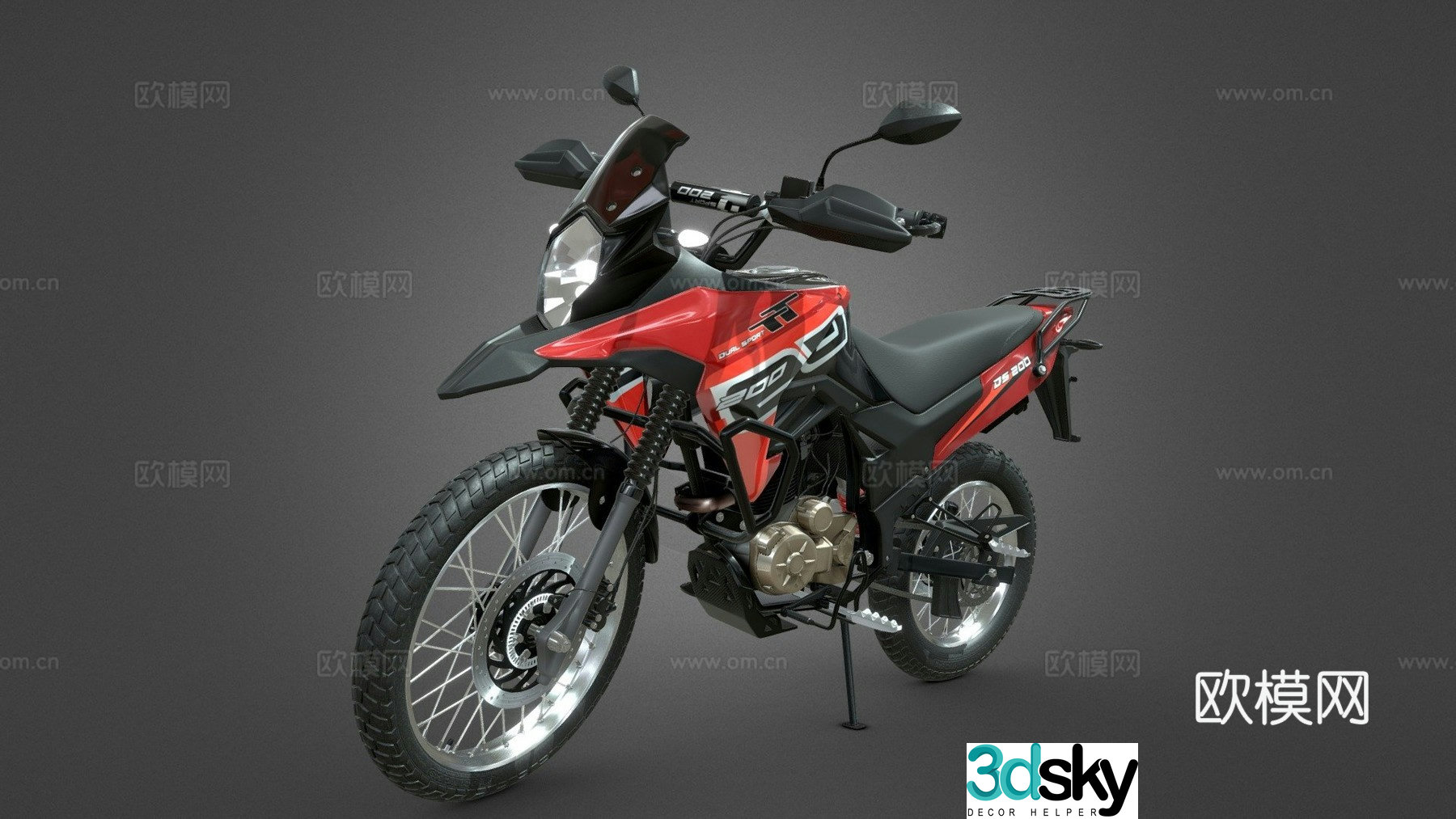 motorcycle motorcycle 3d model