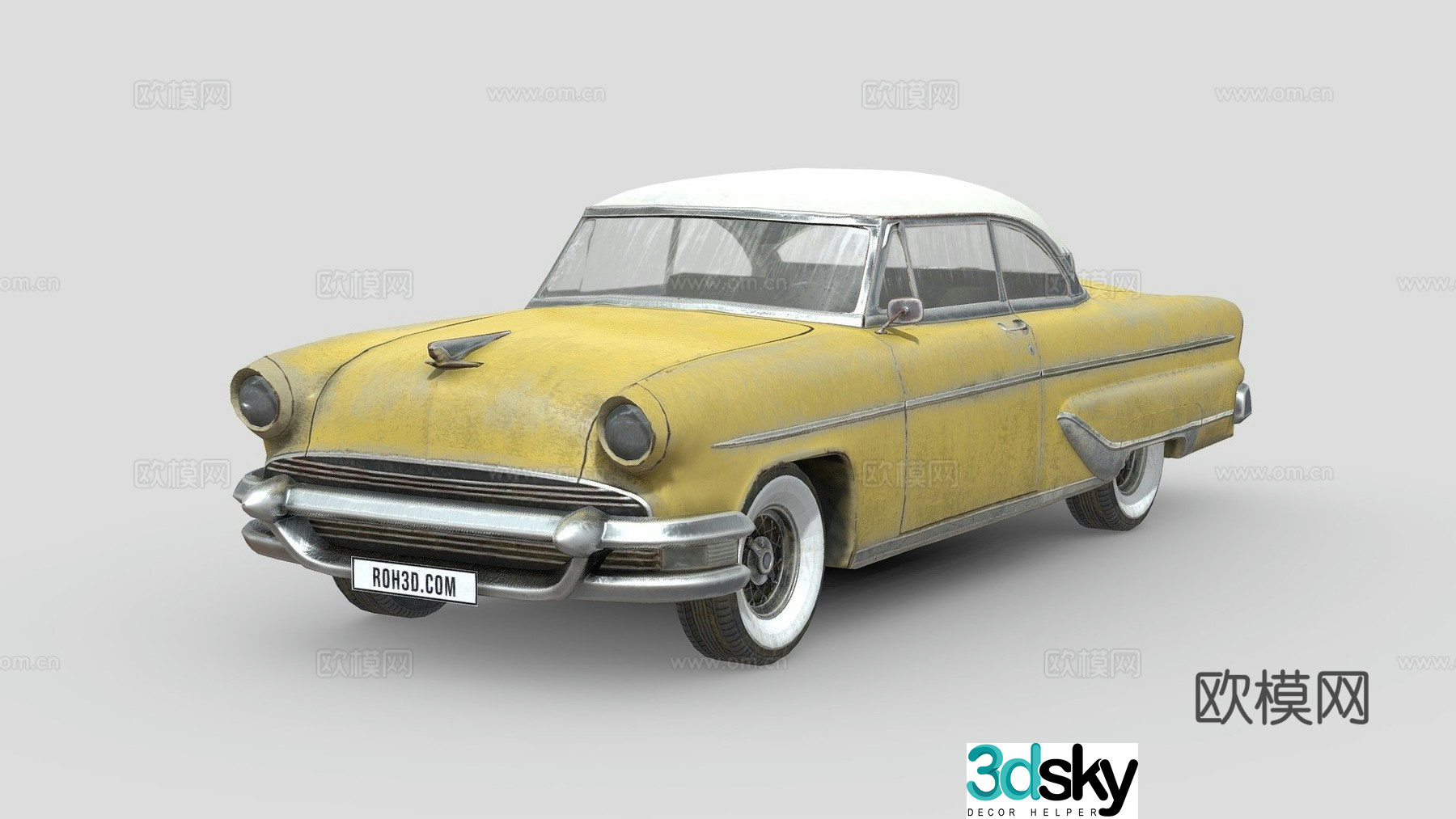 Lincoln Coupe 3d model
