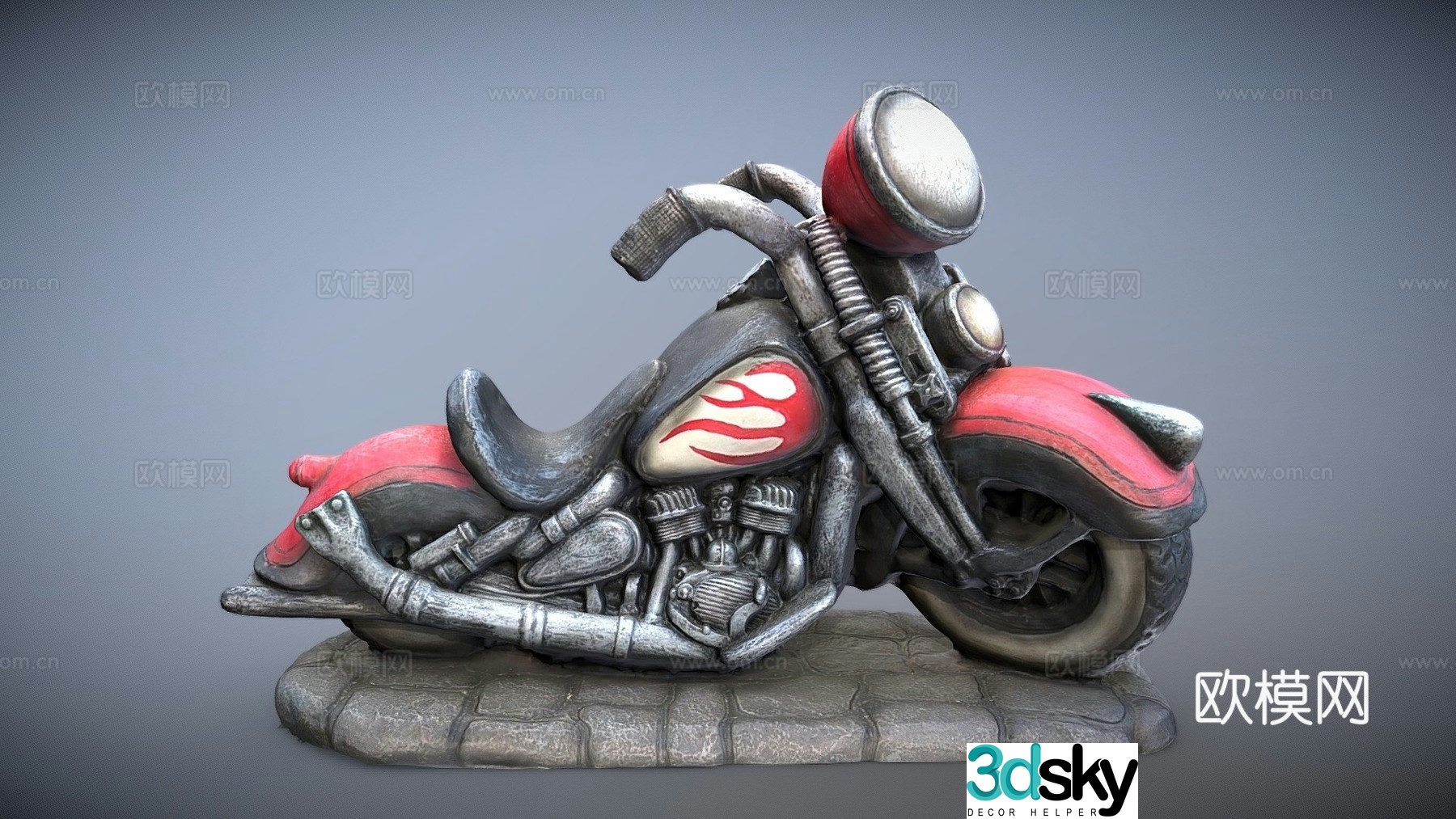 motorcycle motorcycle 3d model