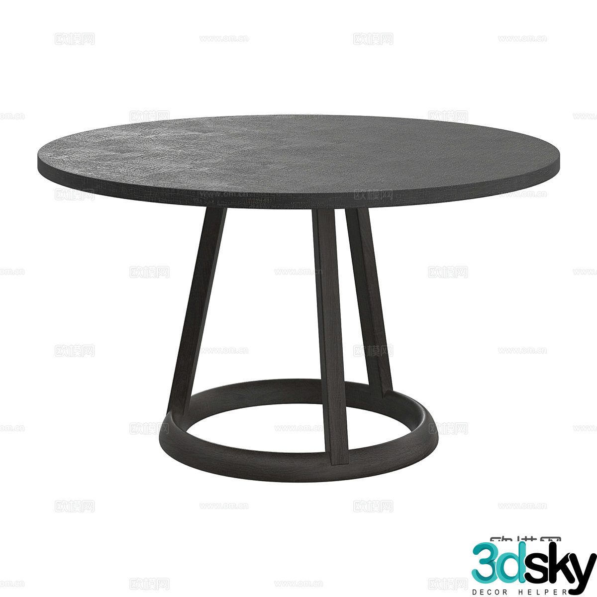 Dining table 3d model
