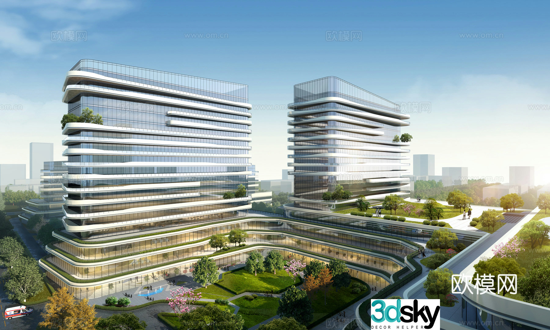 Kangyang Apartment 3D model