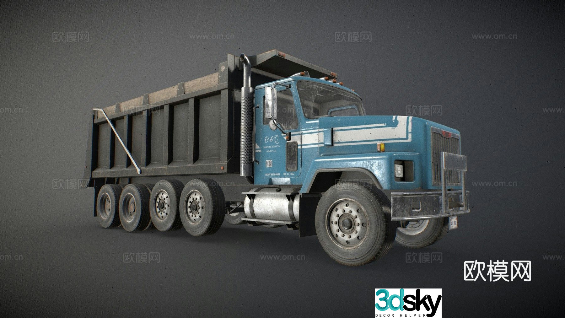 car truck 3d model