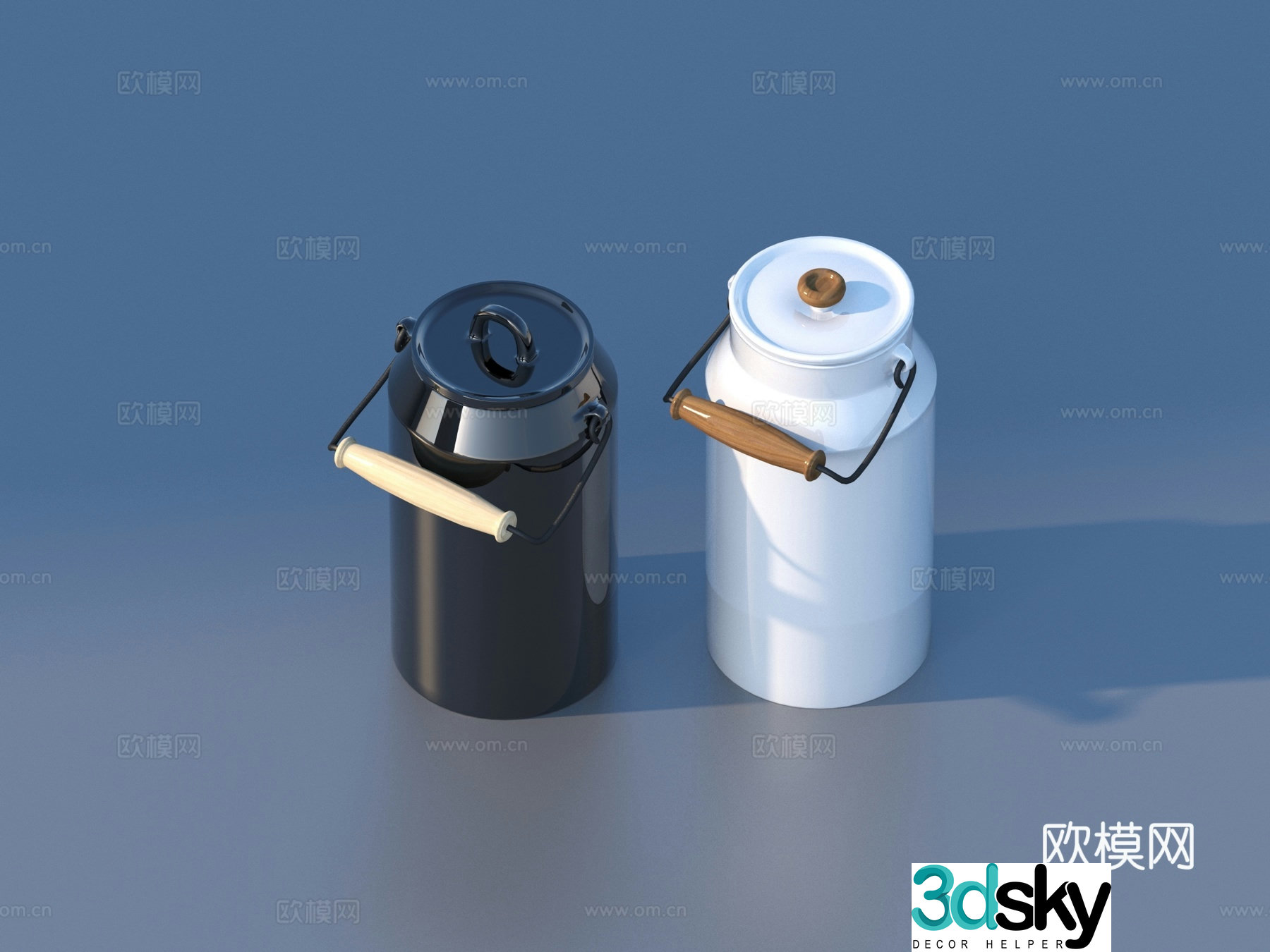 Meal box daily necessities 3D model