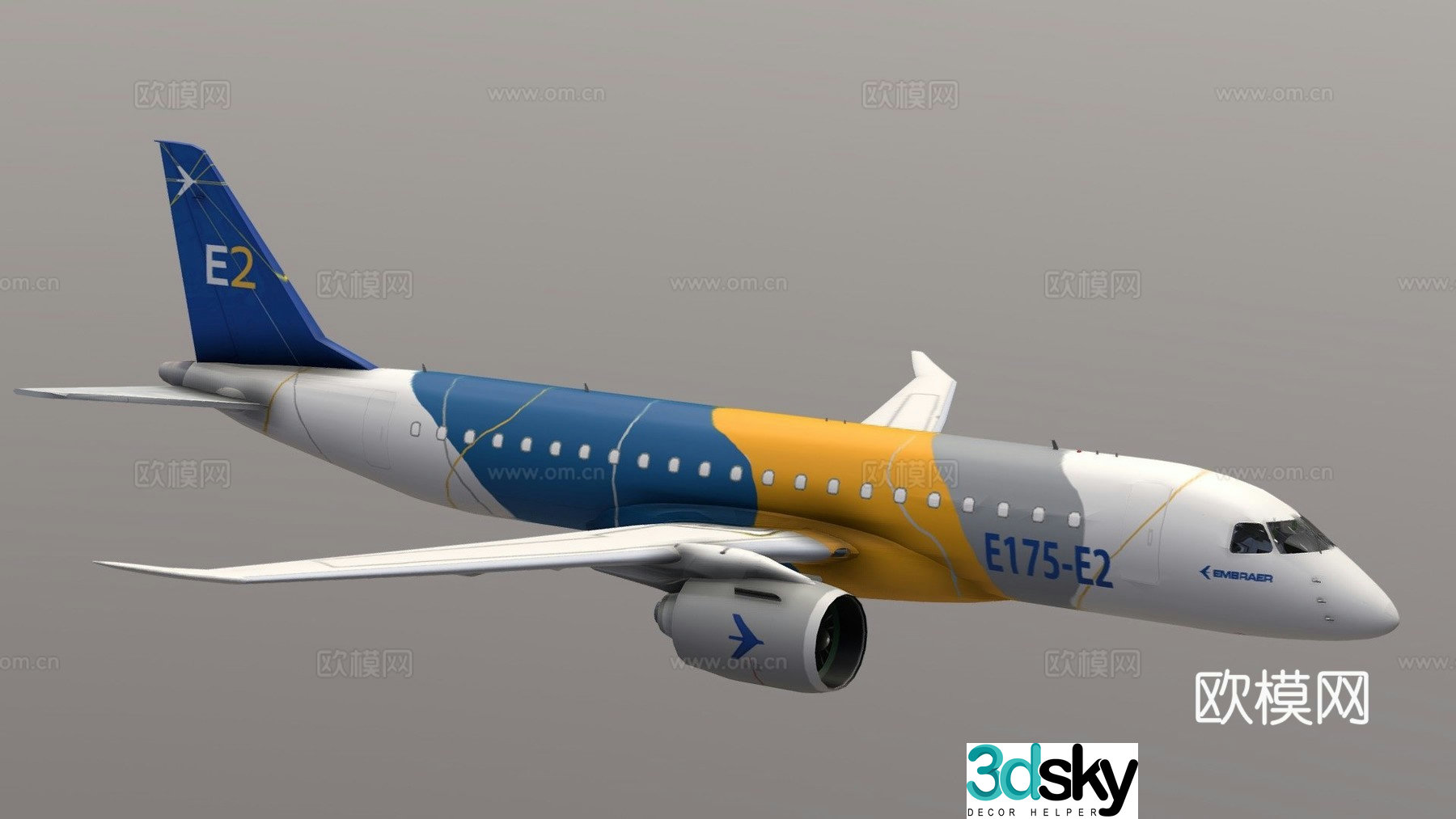 Airliner 3d model