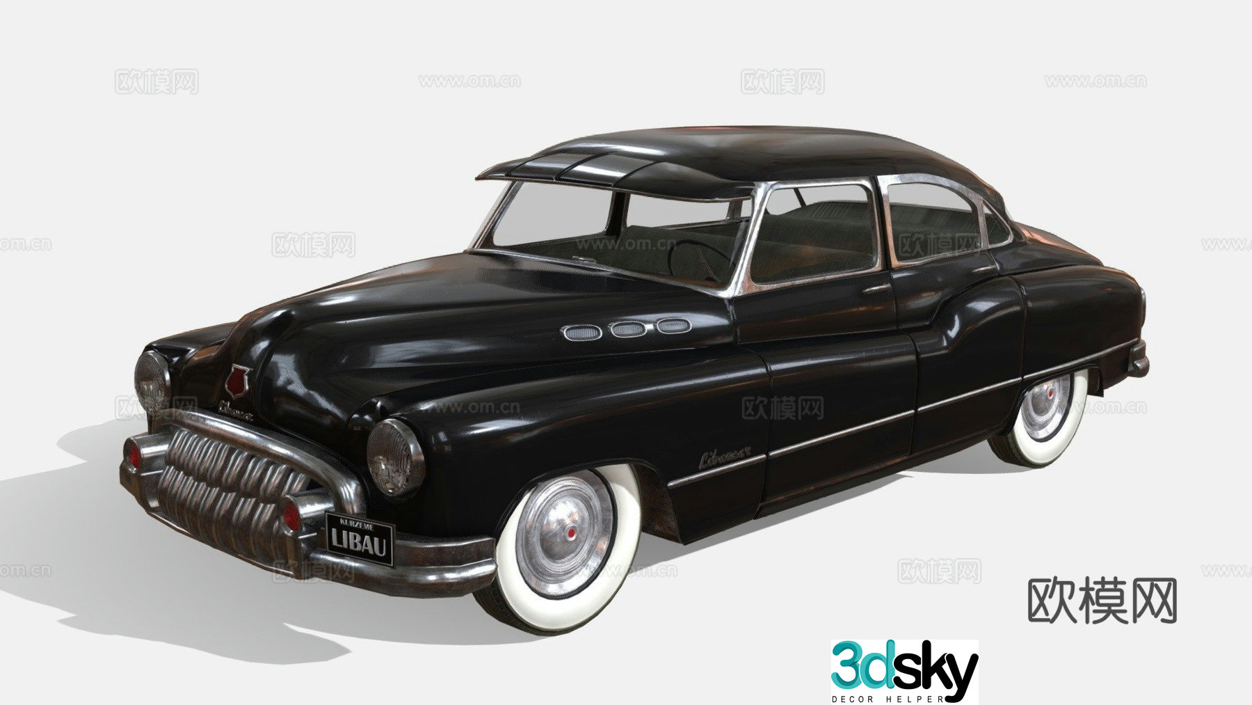 American car 3d model