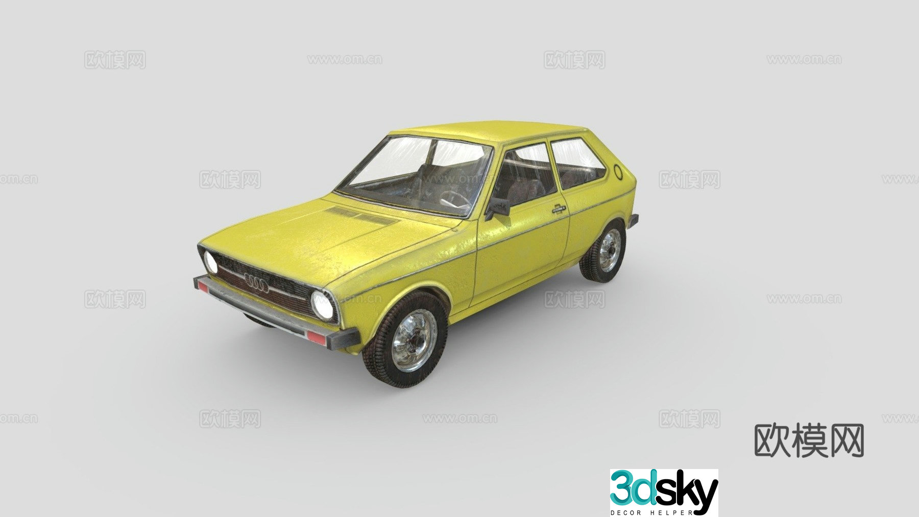Audi car 3d model
