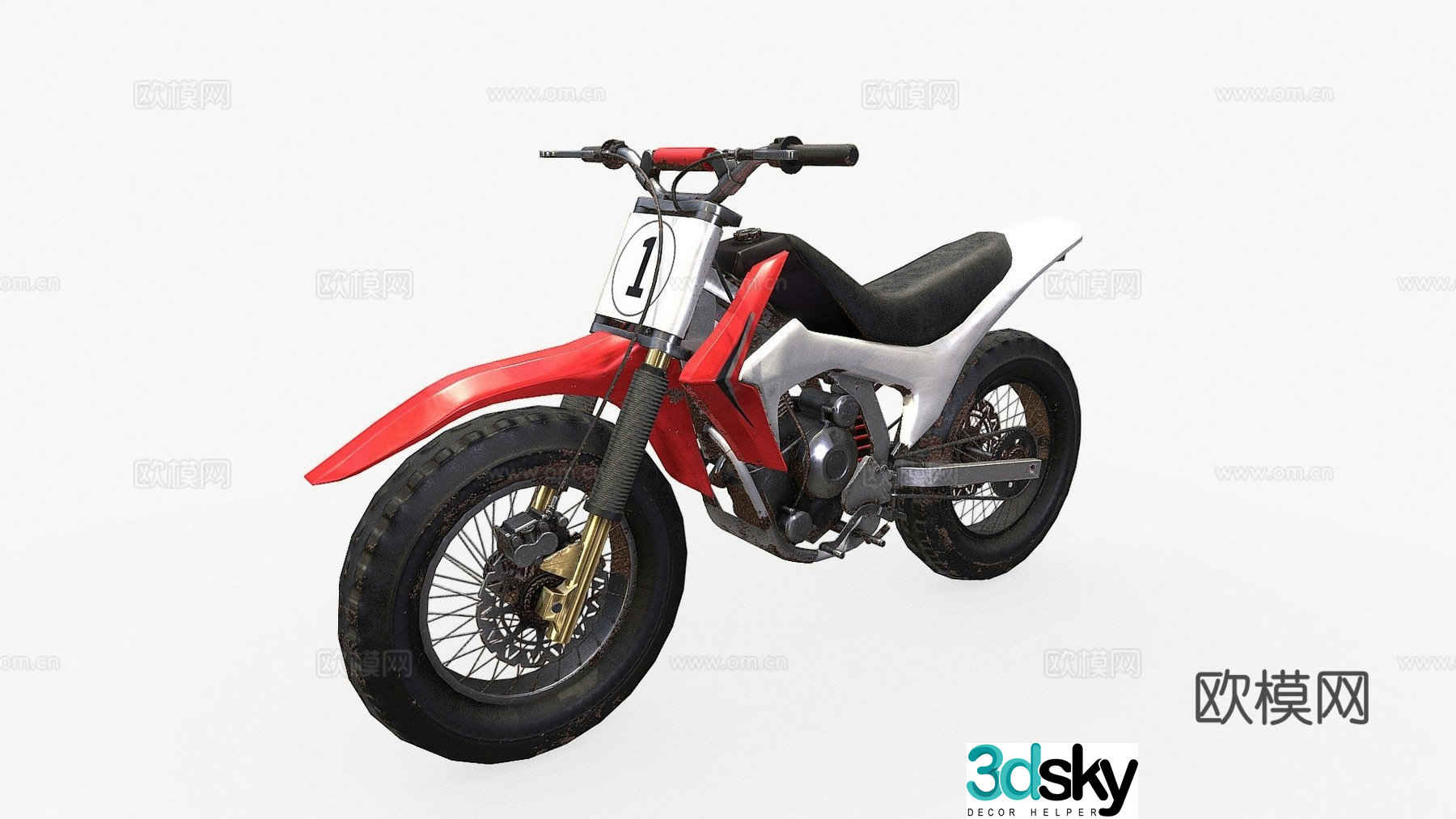 mountain bike 3d model