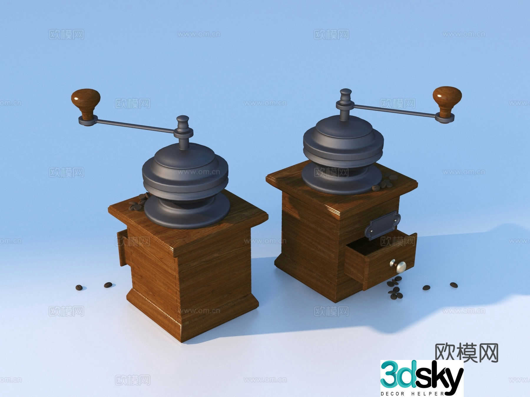 Coffee machine Coffee machine grinder 3d model