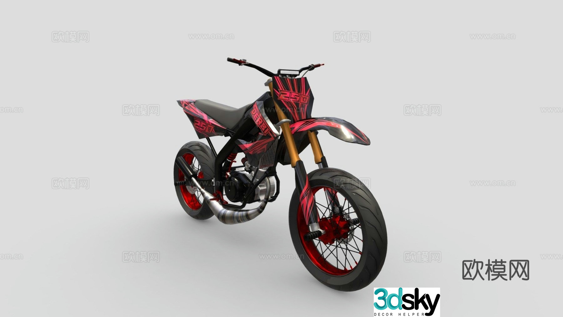 motorcycle motorcycle 3d model