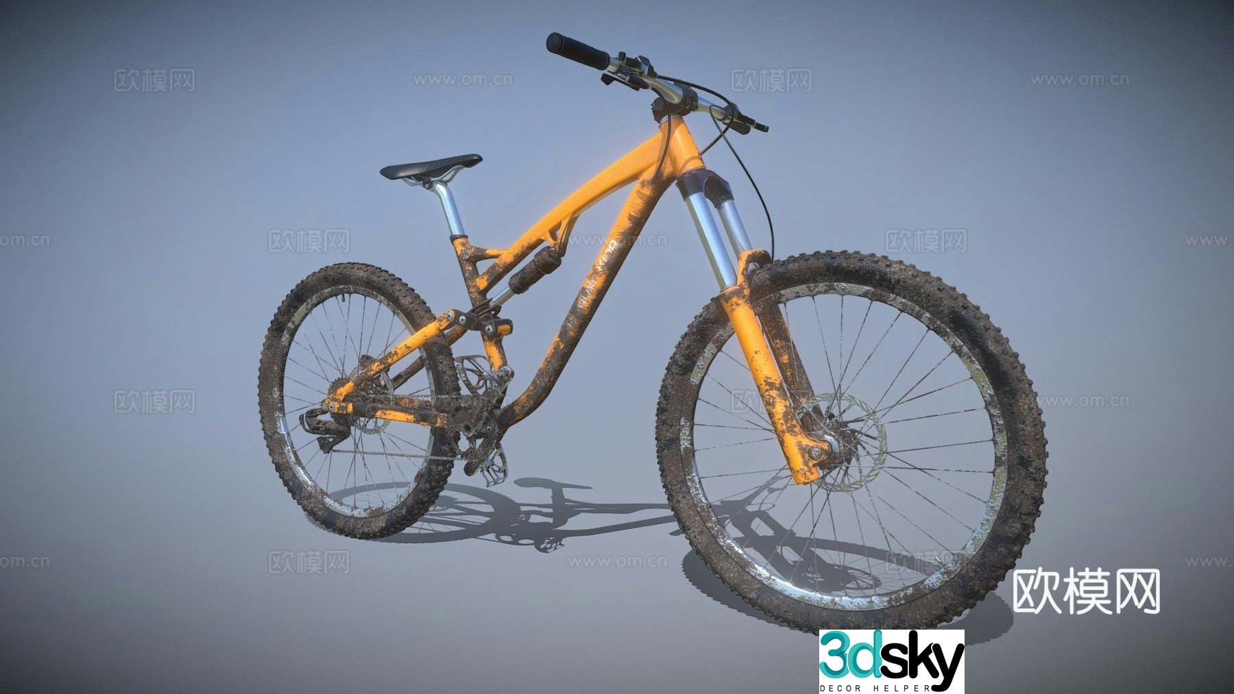 Mountain Bike Bike 3d Model