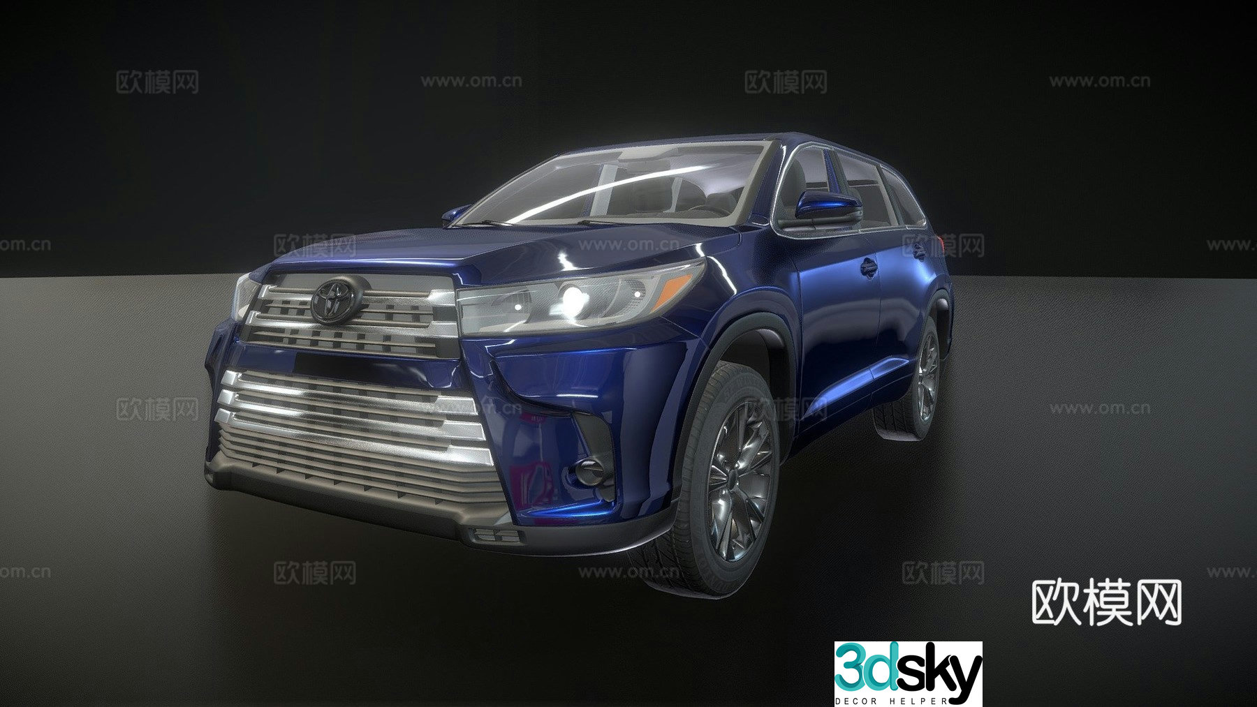 Toyota car 3d model