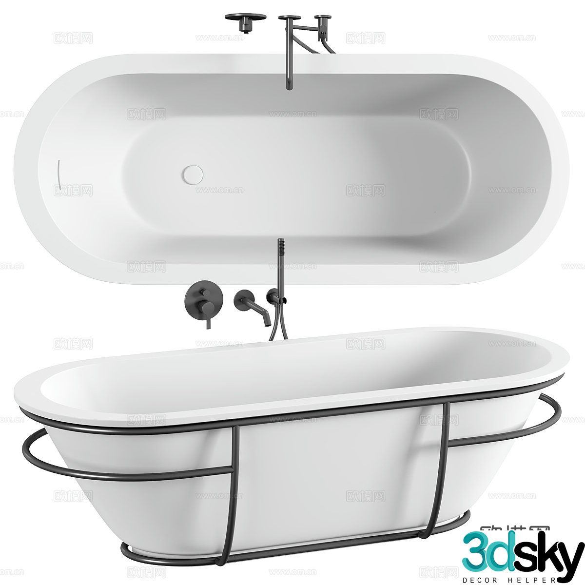 Bathtub 3d model