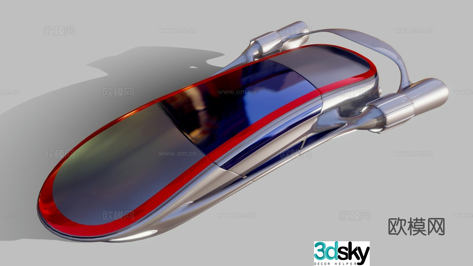 future car concept car 3d model