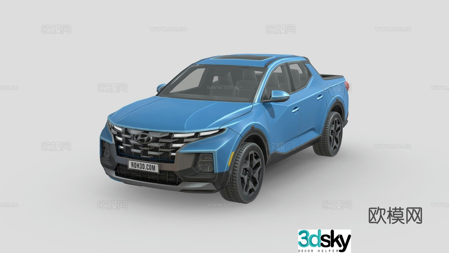 Pickup truck 3d model
