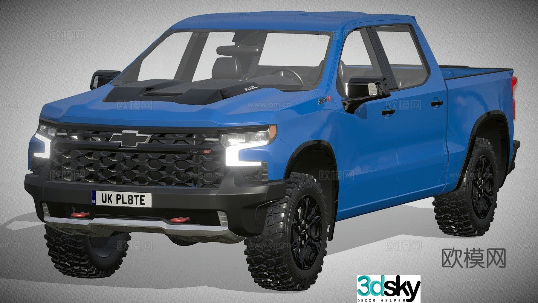 Chevrolet pickup truck 3d model