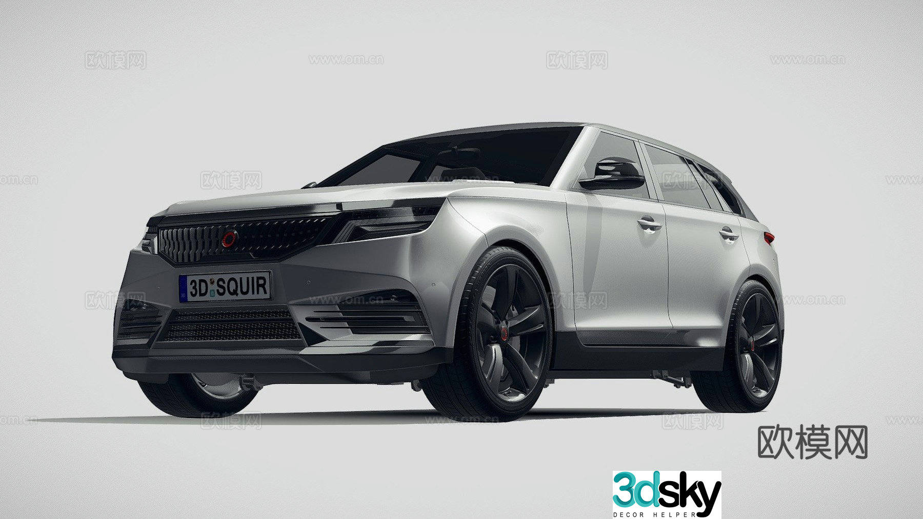 GM luxury car 3d model