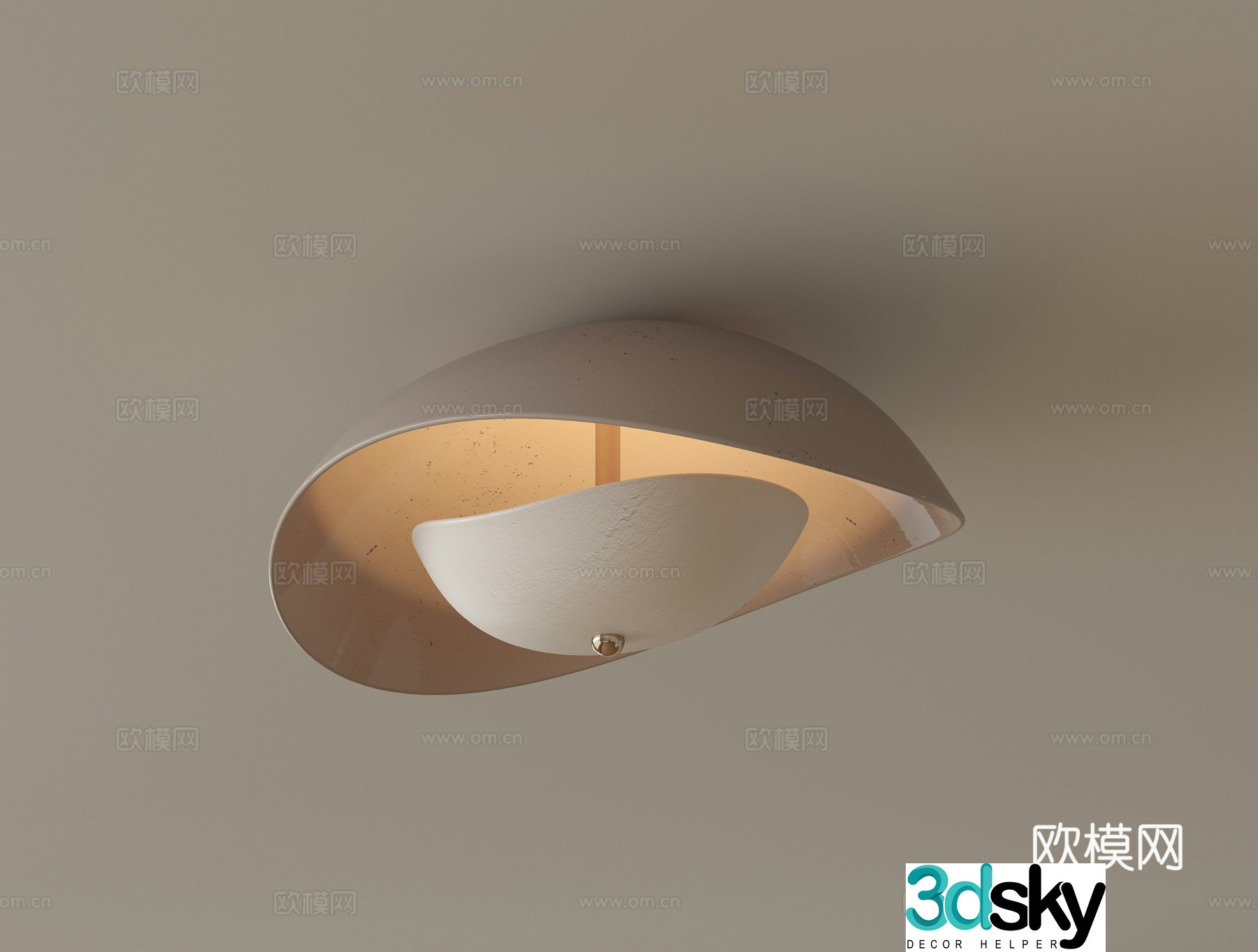 Modern ceiling lamp 3d model