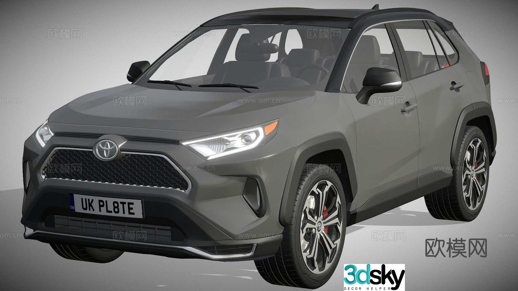 Toyota car 3d model