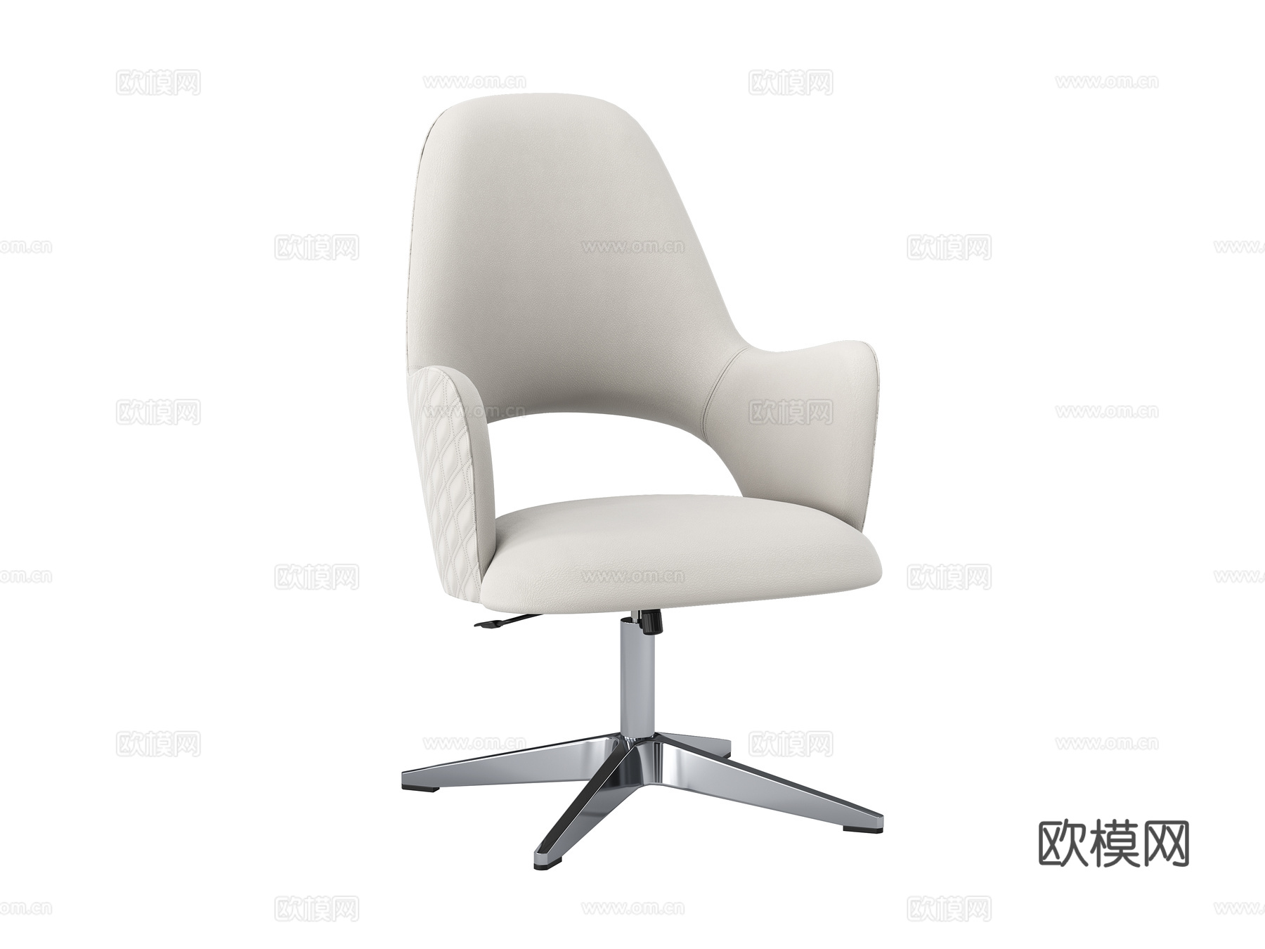 Office chair front chair staff chair 3D model