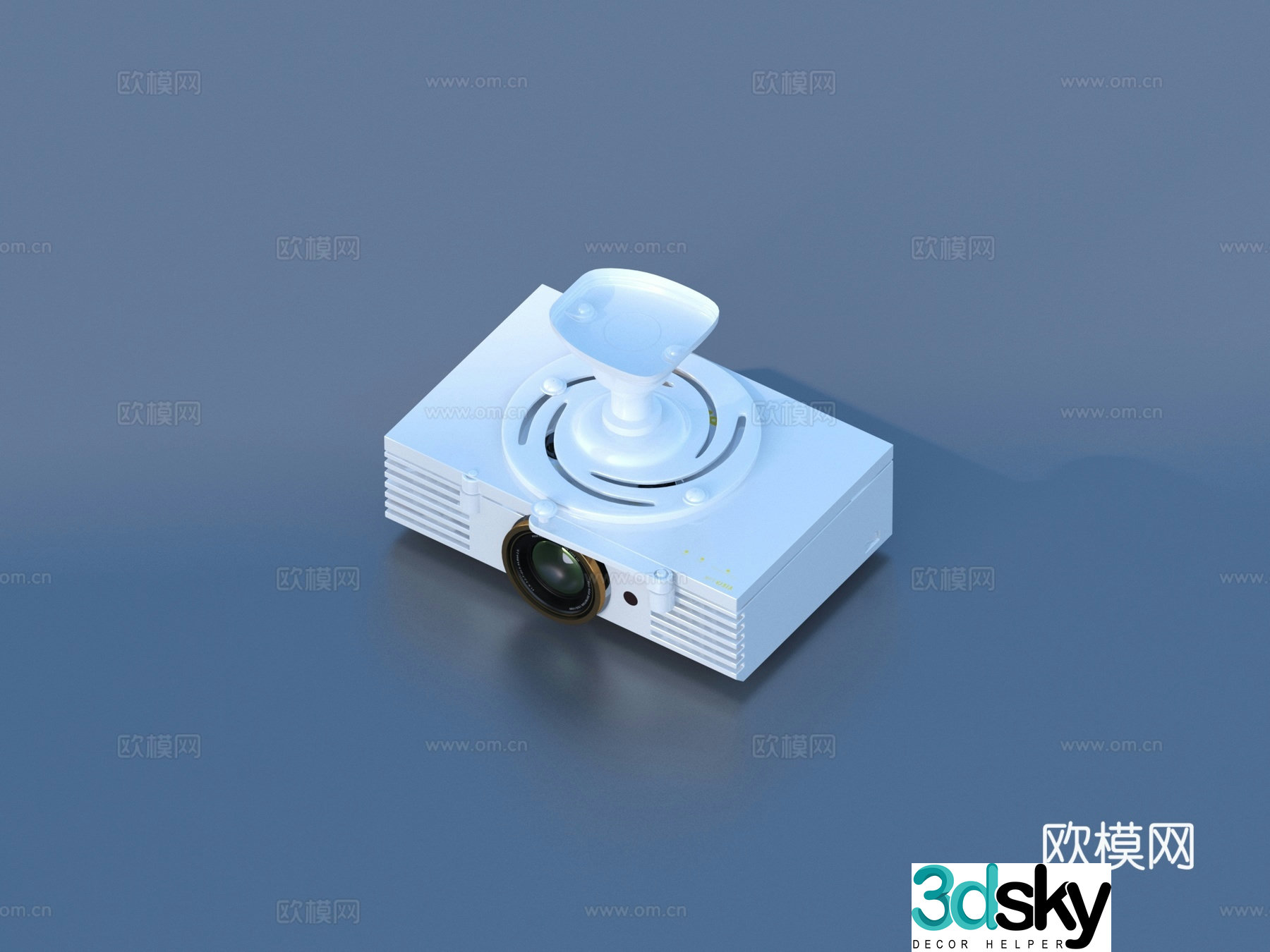 Projector Electrical 3D Model