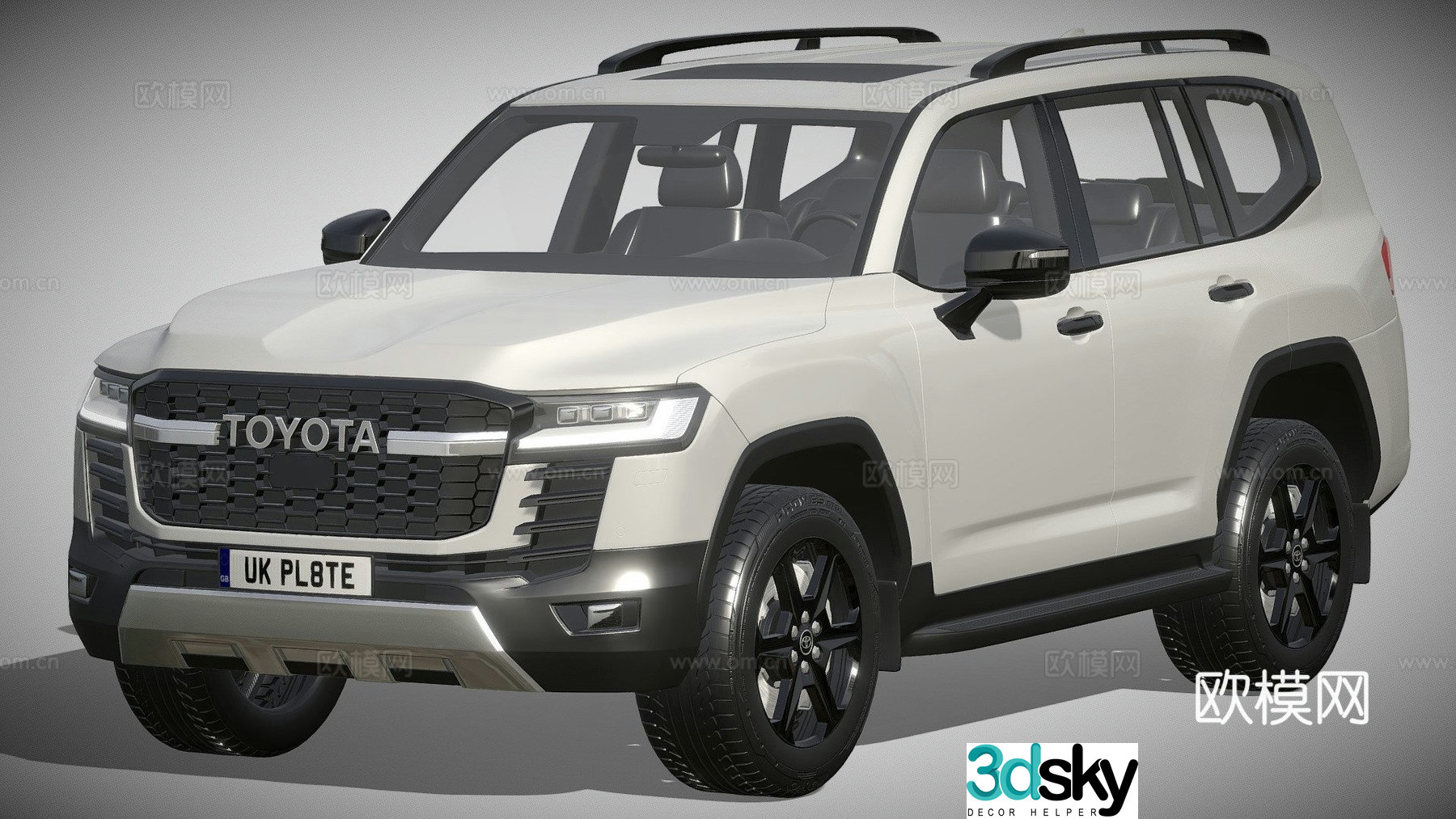 station wagon 3d model